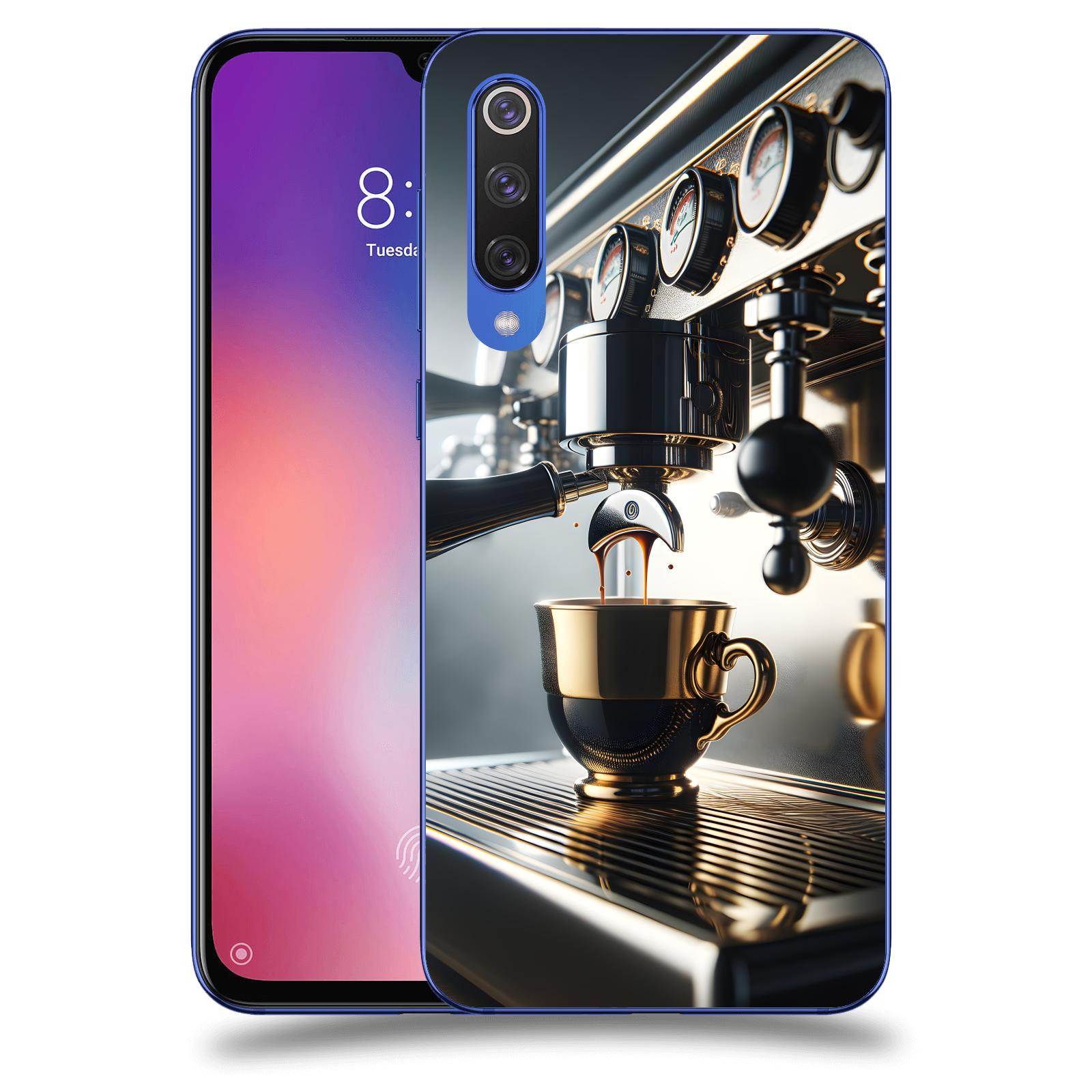 ACOVER Kryt na mobil Xiaomi Mi 9 SE - Coffee maker