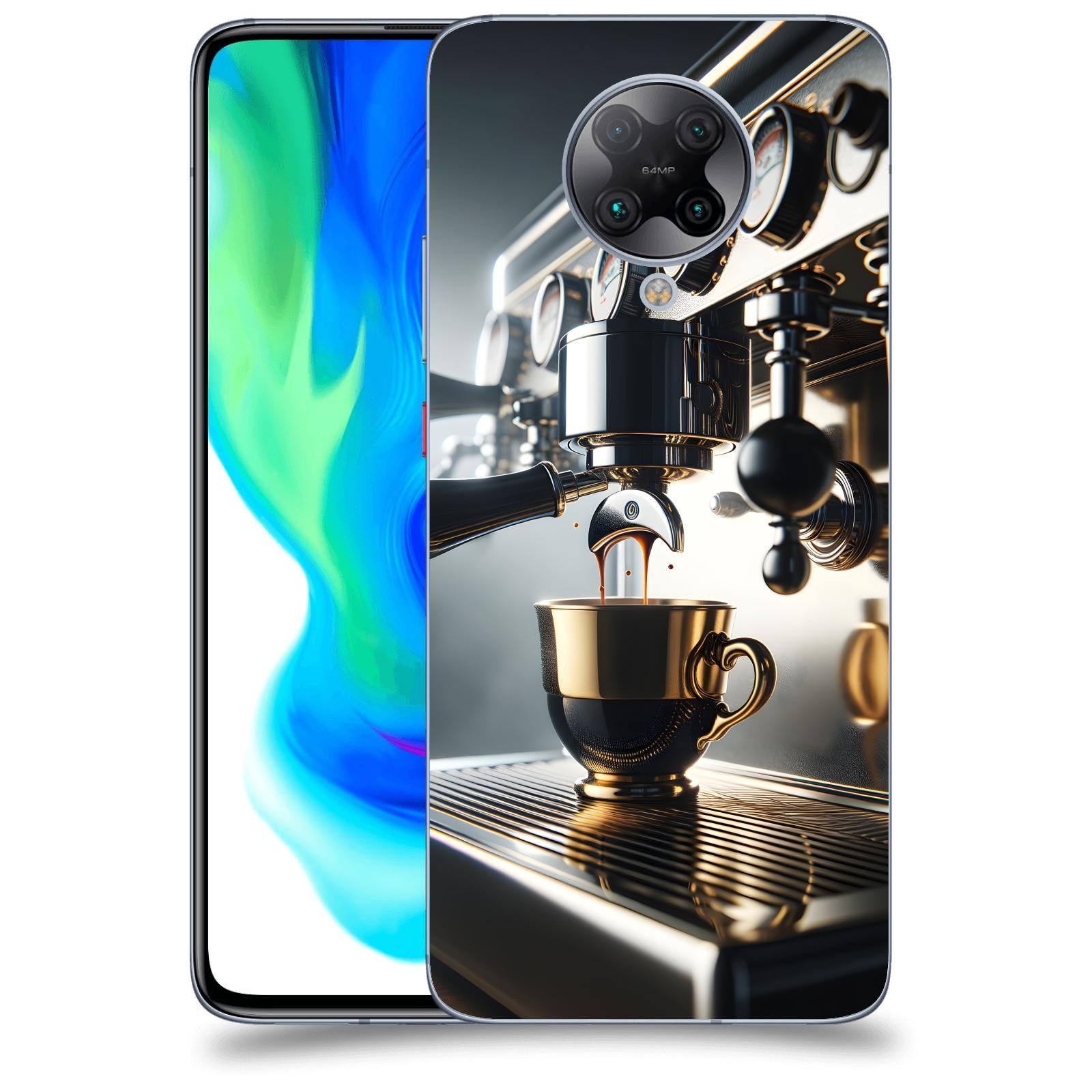 ACOVER Kryt na mobil Xiaomi Poco F2 Pro - Coffee maker