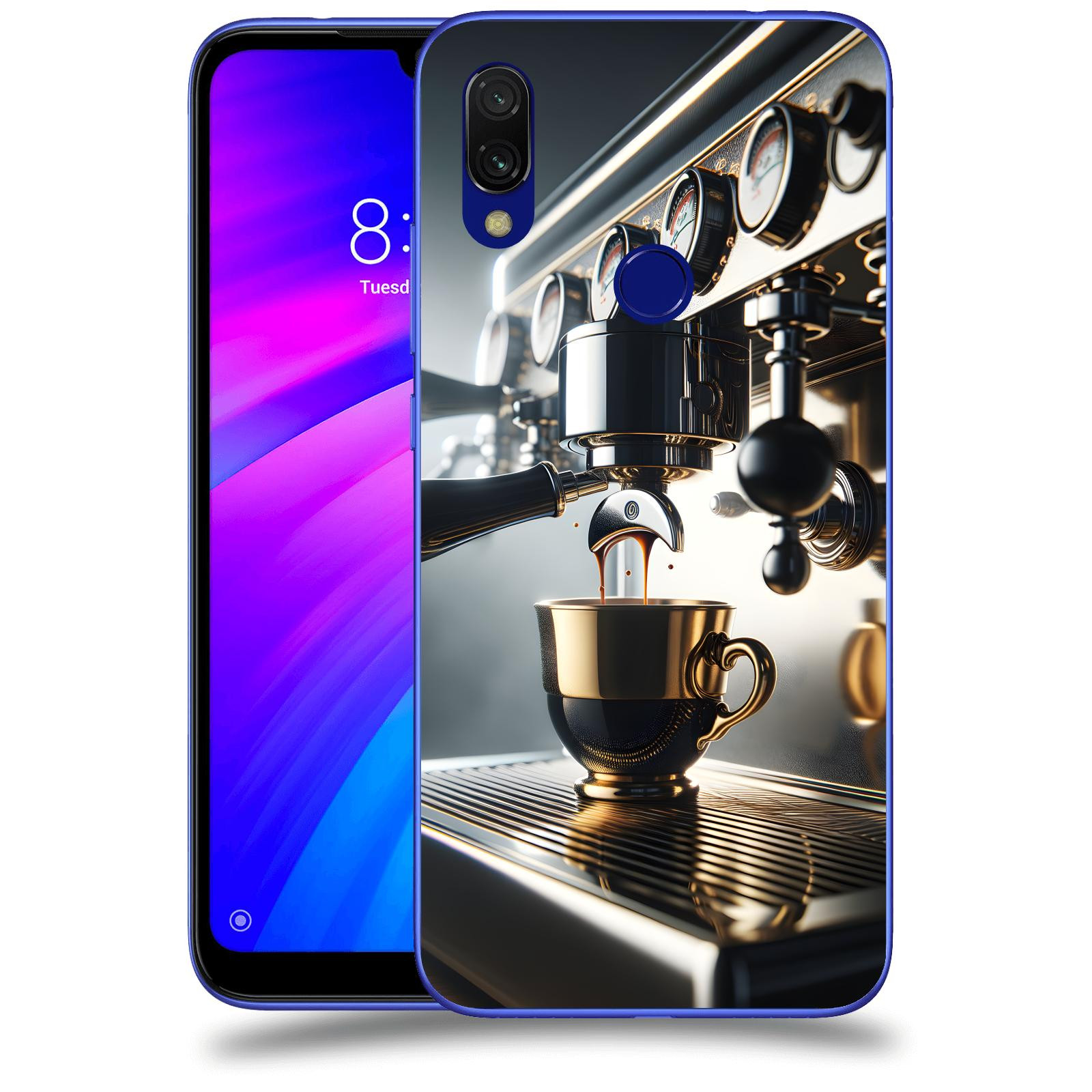 ACOVER Kryt na mobil Xiaomi Redmi 7 - Coffee maker