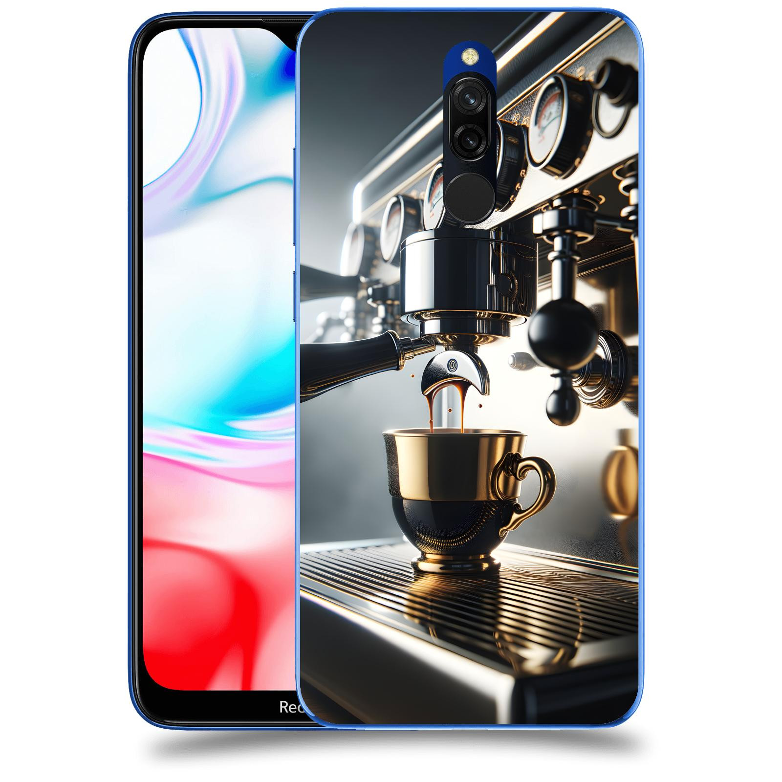 ACOVER Kryt na mobil Xiaomi Redmi 8 - Coffee maker