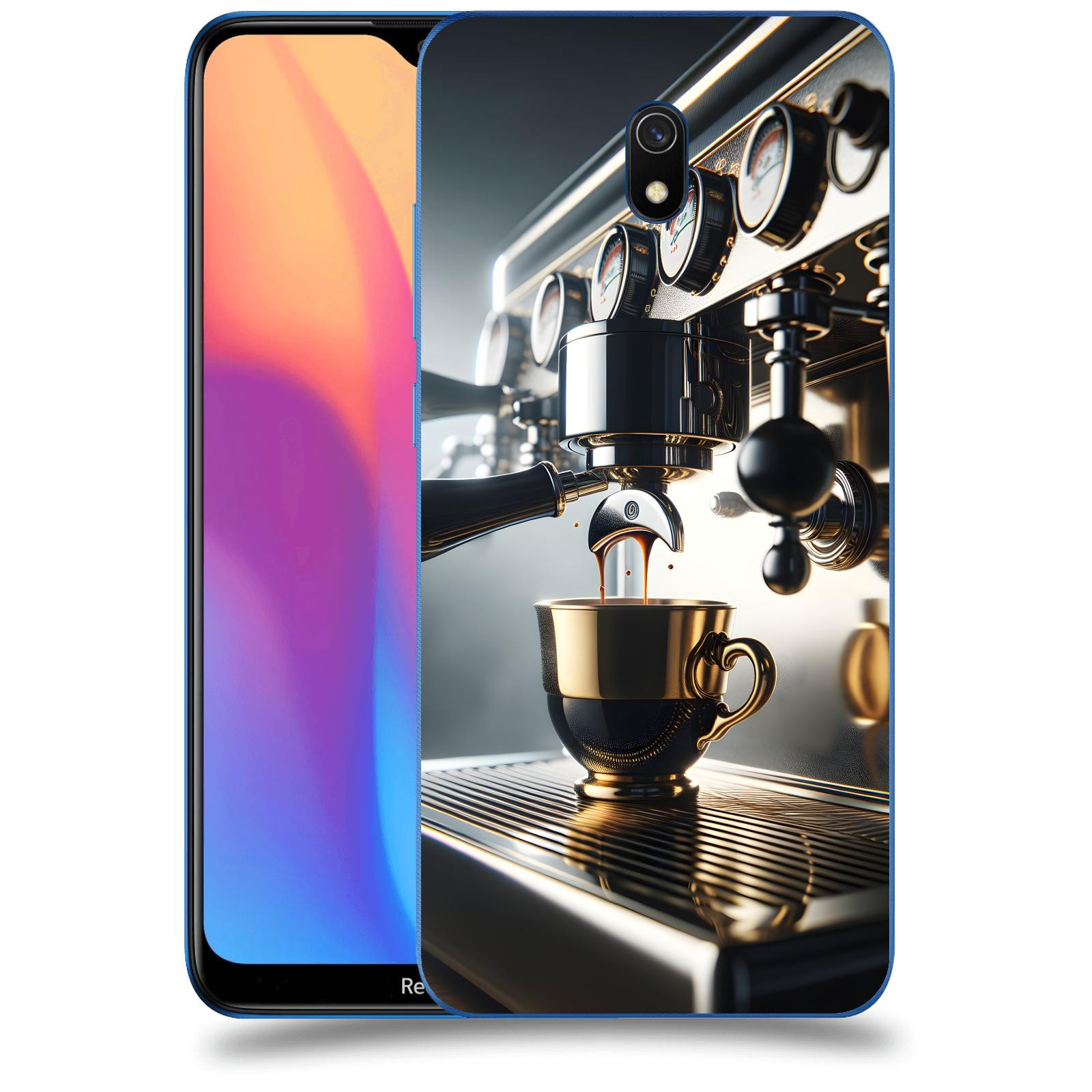 ACOVER Kryt na mobil Xiaomi Redmi 8A - Coffee maker
