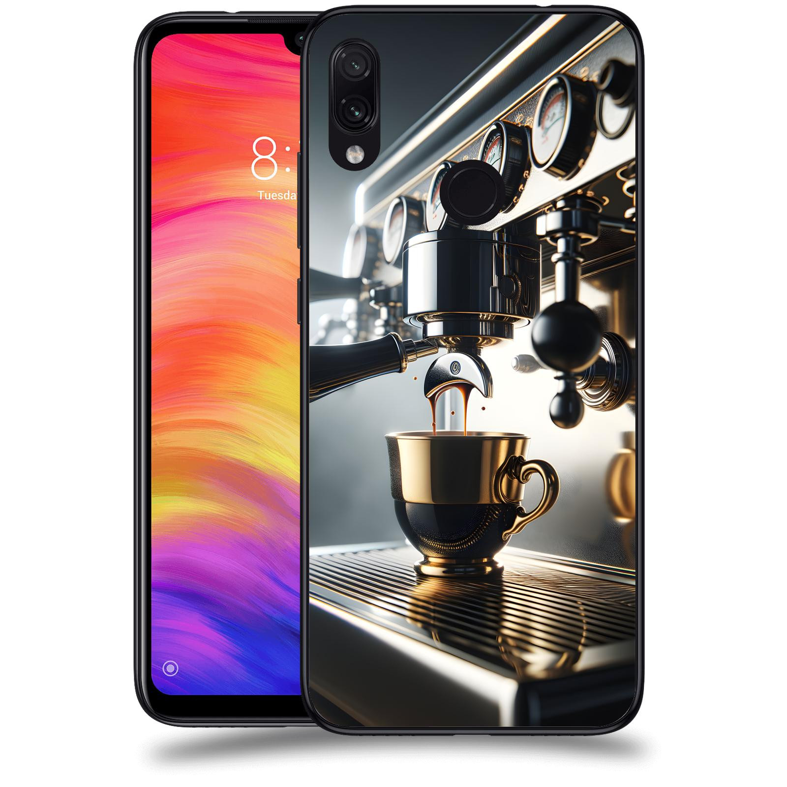 ACOVER Kryt na mobil Xiaomi Redmi Note 7 - Coffee maker