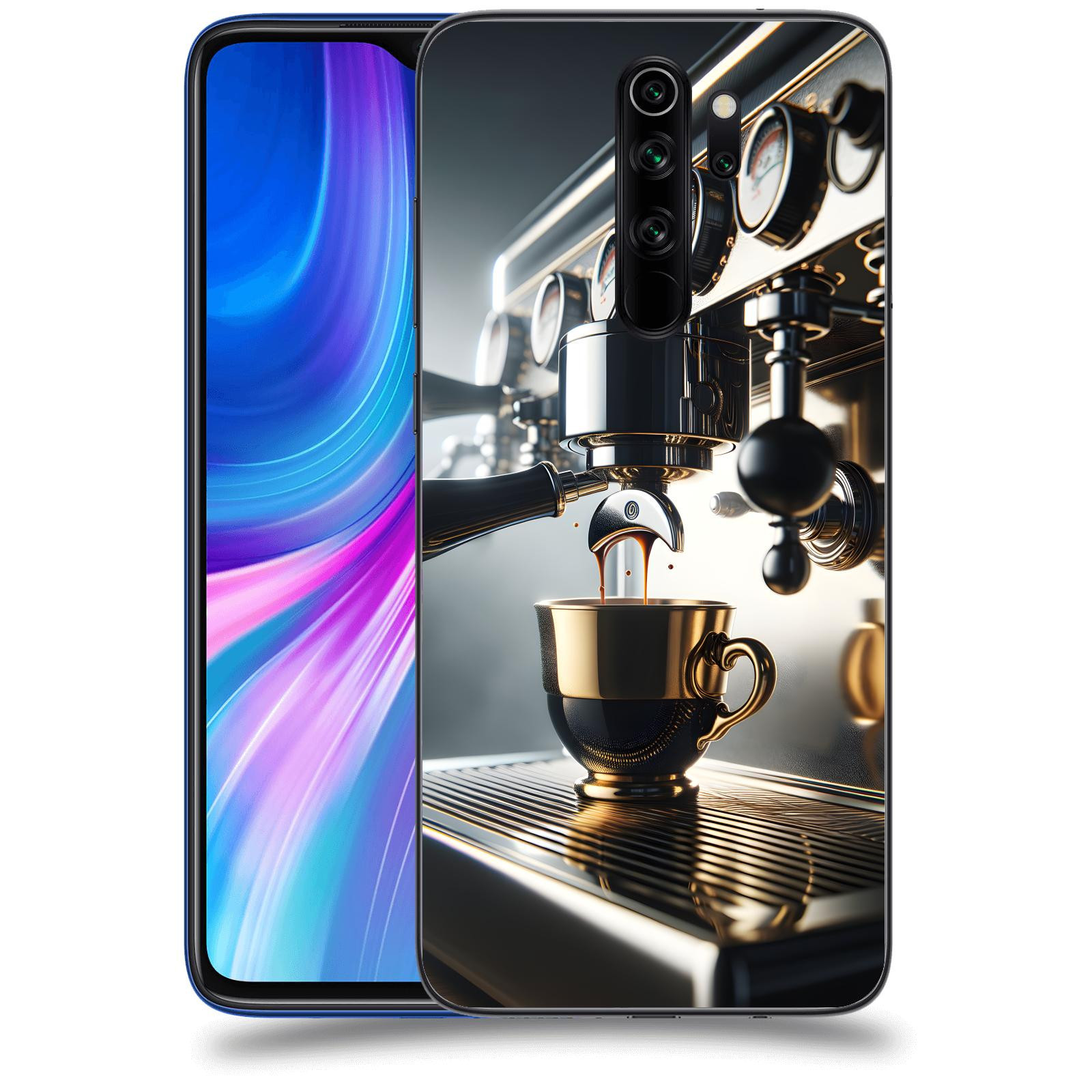 ACOVER Kryt na mobil Xiaomi Redmi Note 8 Pro - Coffee maker