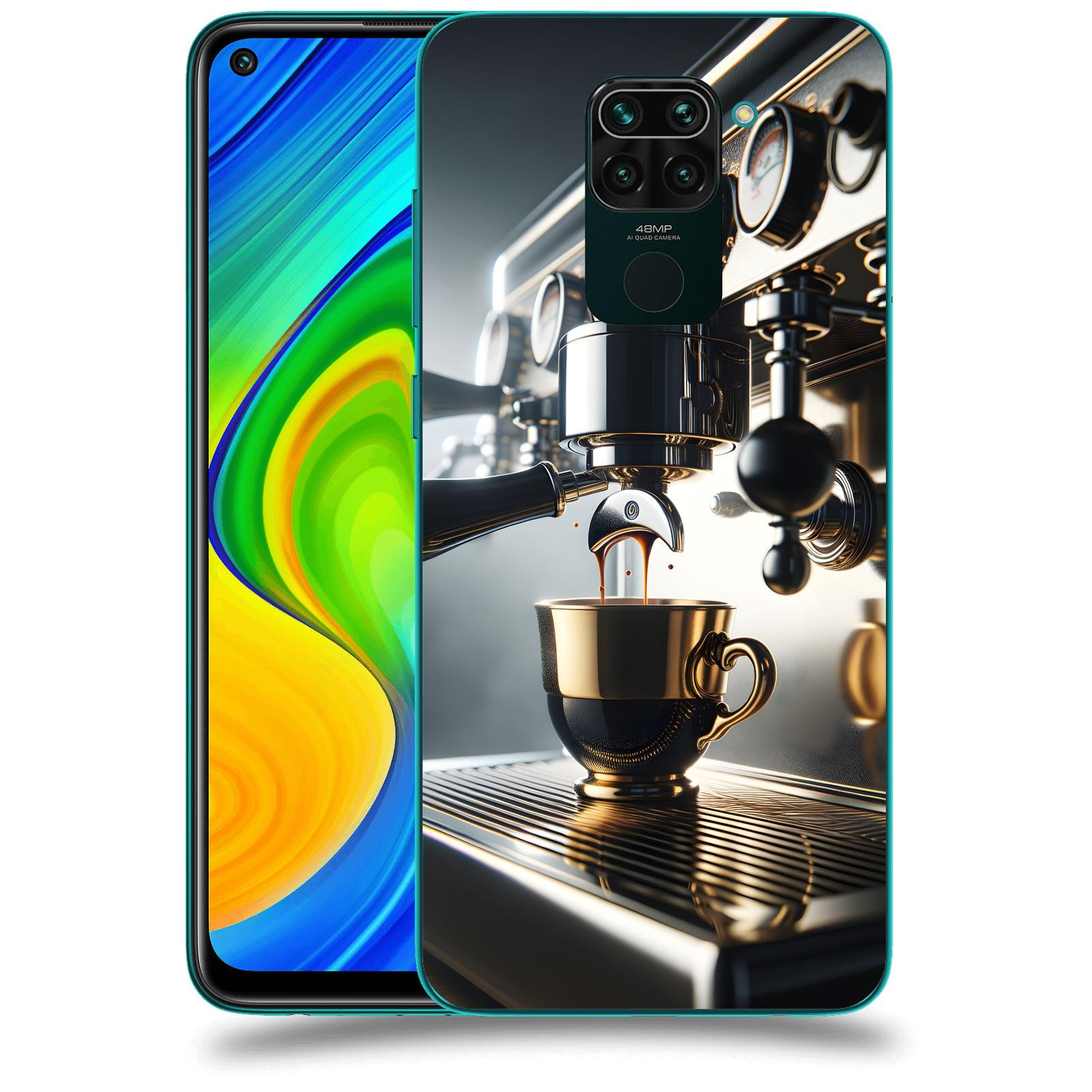 ACOVER Kryt na mobil Xiaomi Redmi Note 9 - Coffee maker