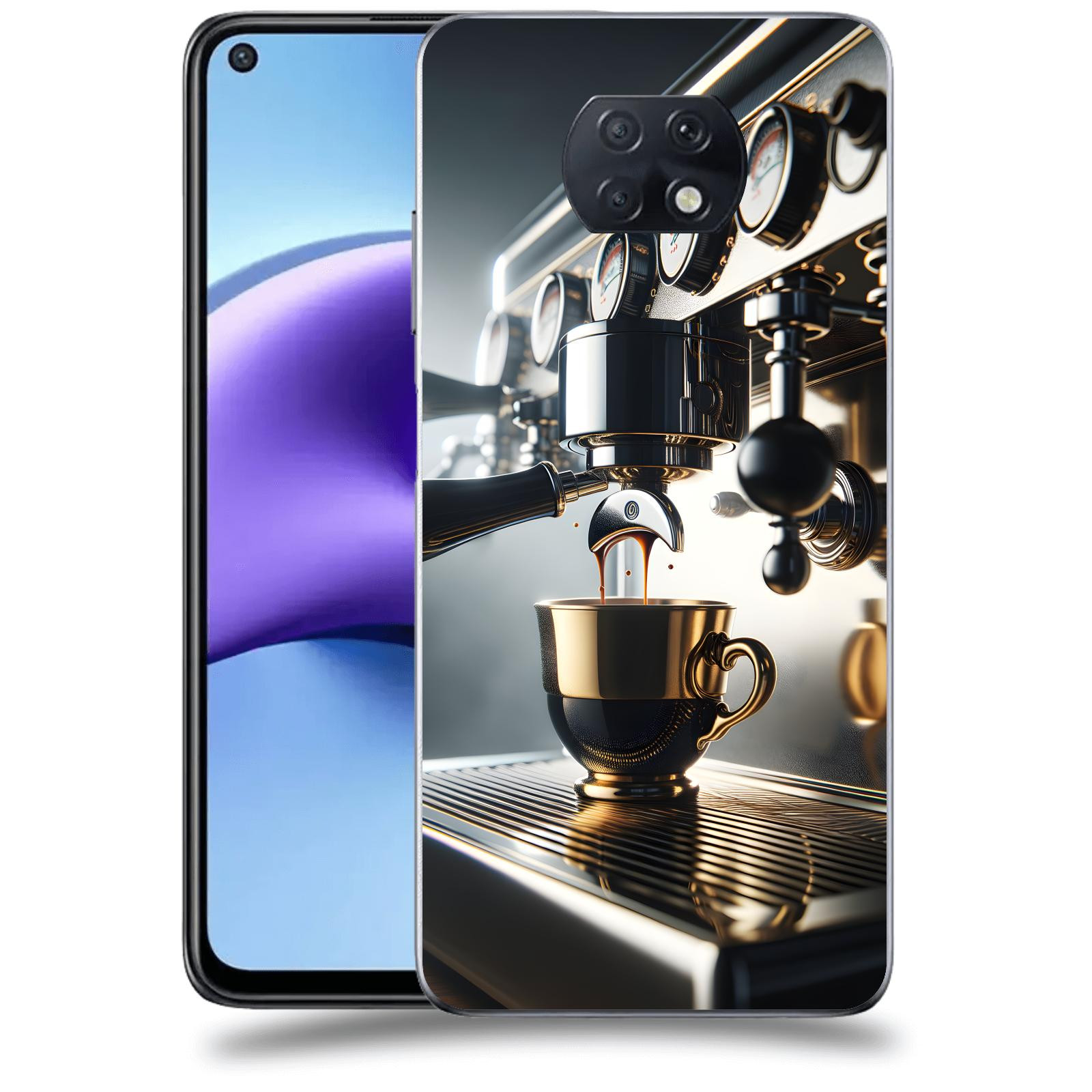 ACOVER Kryt na mobil Xiaomi Redmi Note 9T - Coffee maker
