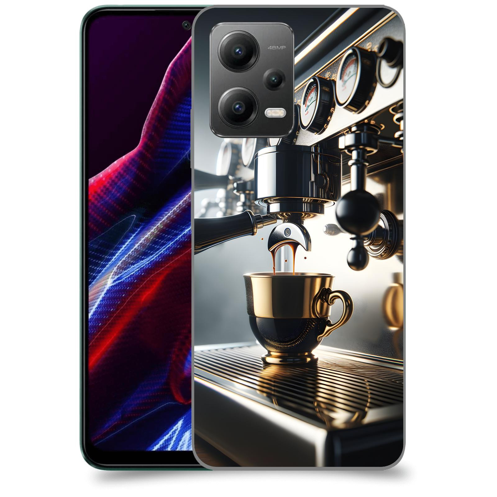 ACOVER Kryt na mobil Xiaomi Poco X5 - Coffee maker