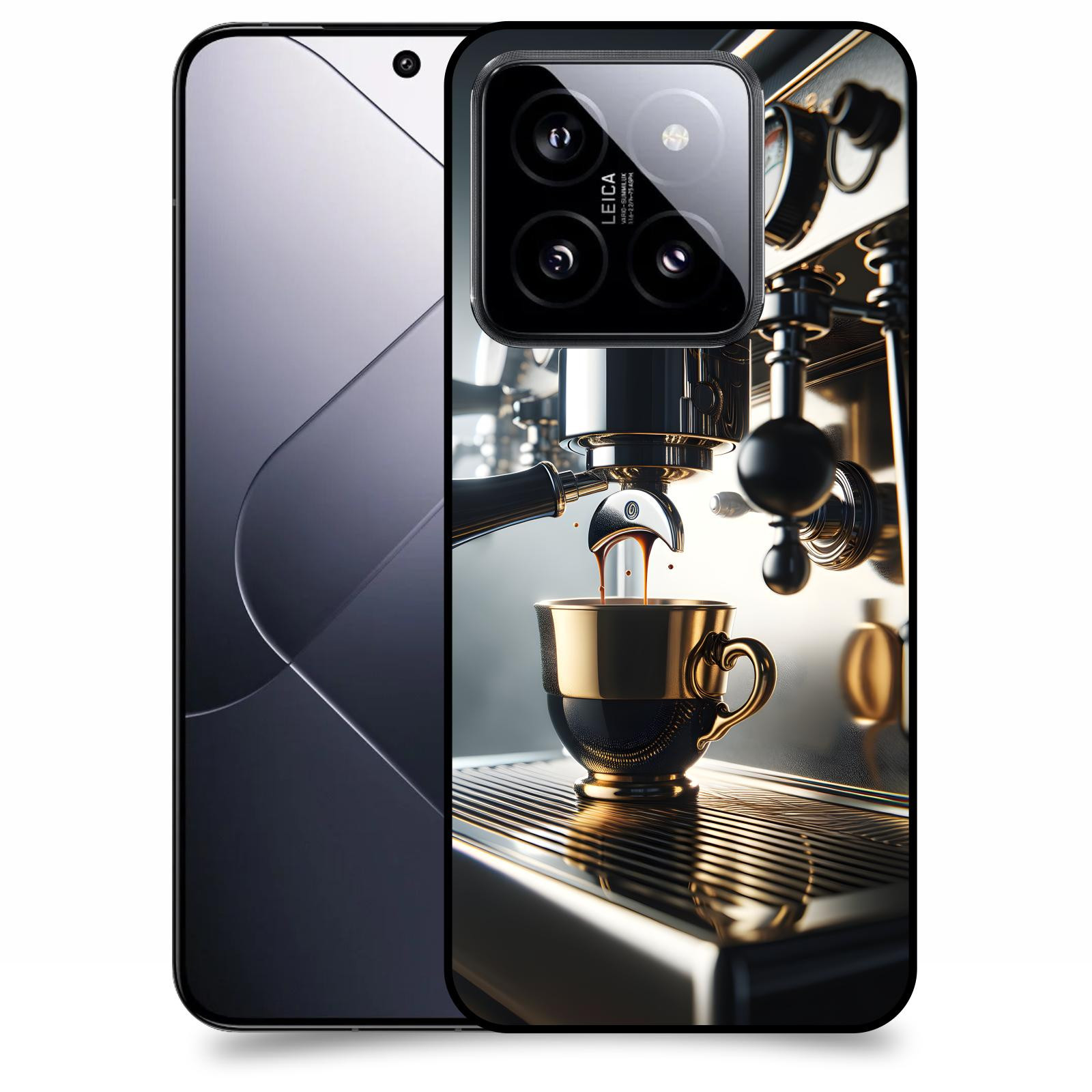 ACOVER Kryt na mobil Xiaomi 14 - Coffee maker