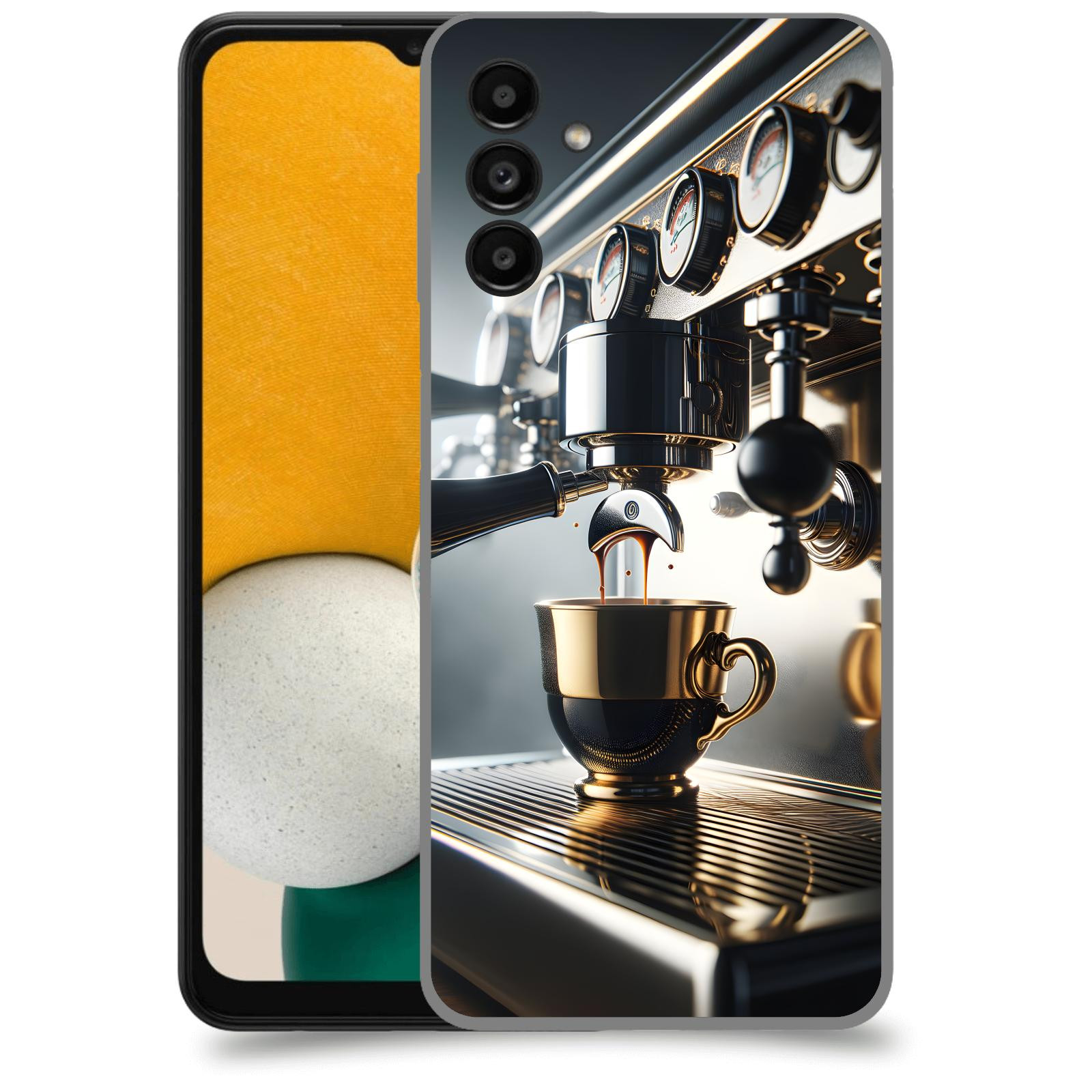ACOVER Kryt na mobil Samsung Galaxy A13 5G A136B - Coffee maker
