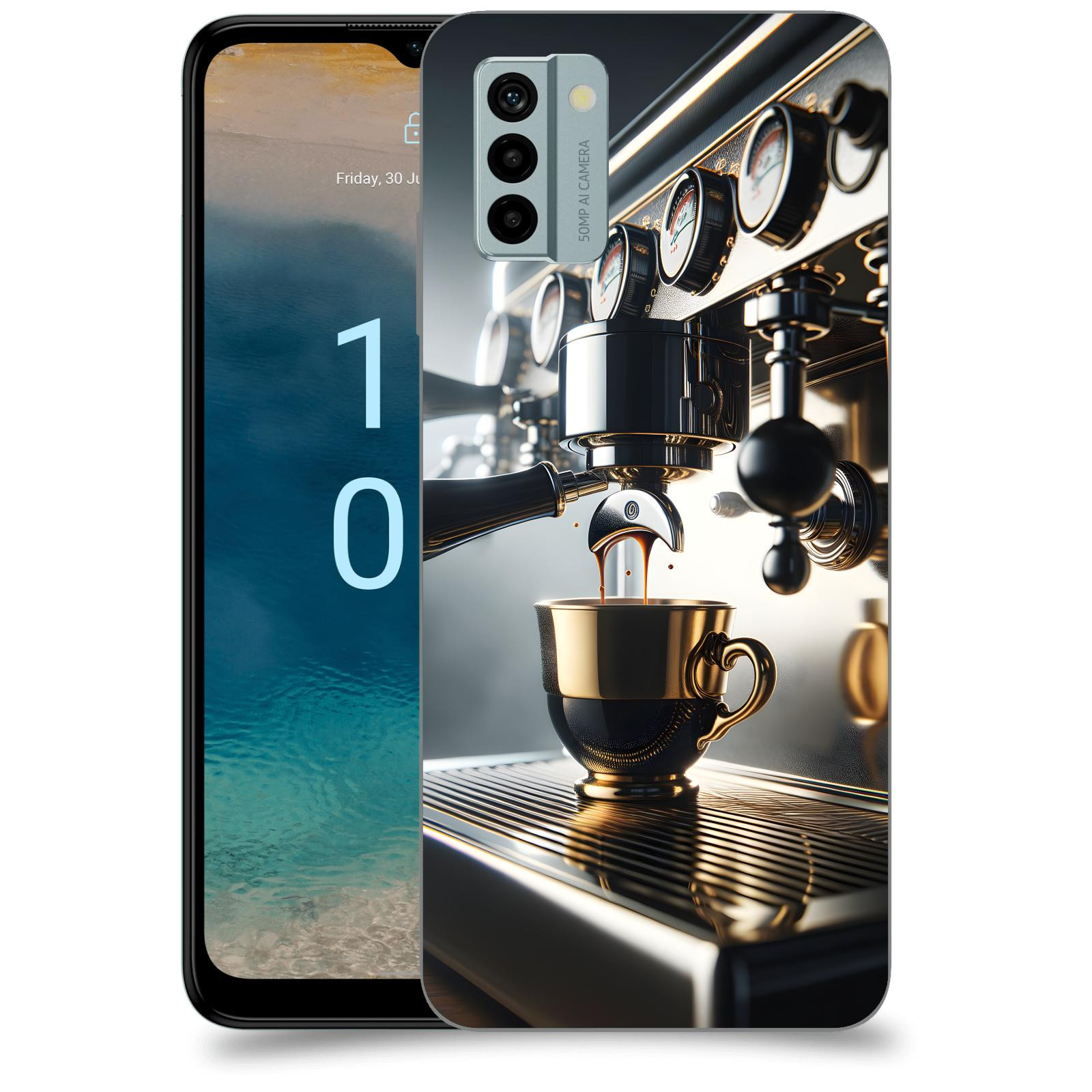 ACOVER Kryt na mobil Nokia G22 - Coffee maker