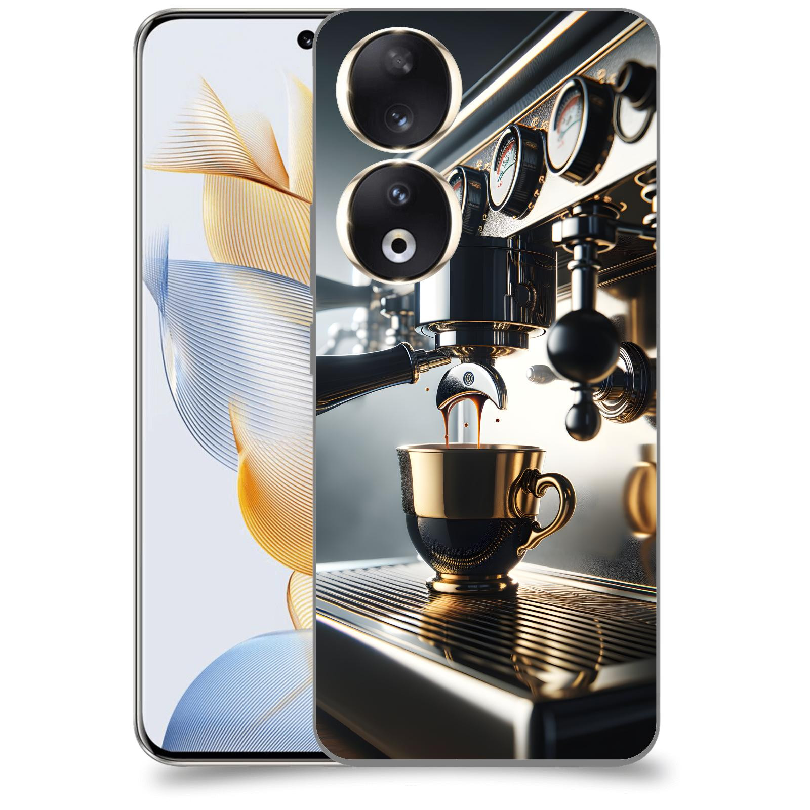 ACOVER Kryt na mobil Honor 90 - Coffee maker