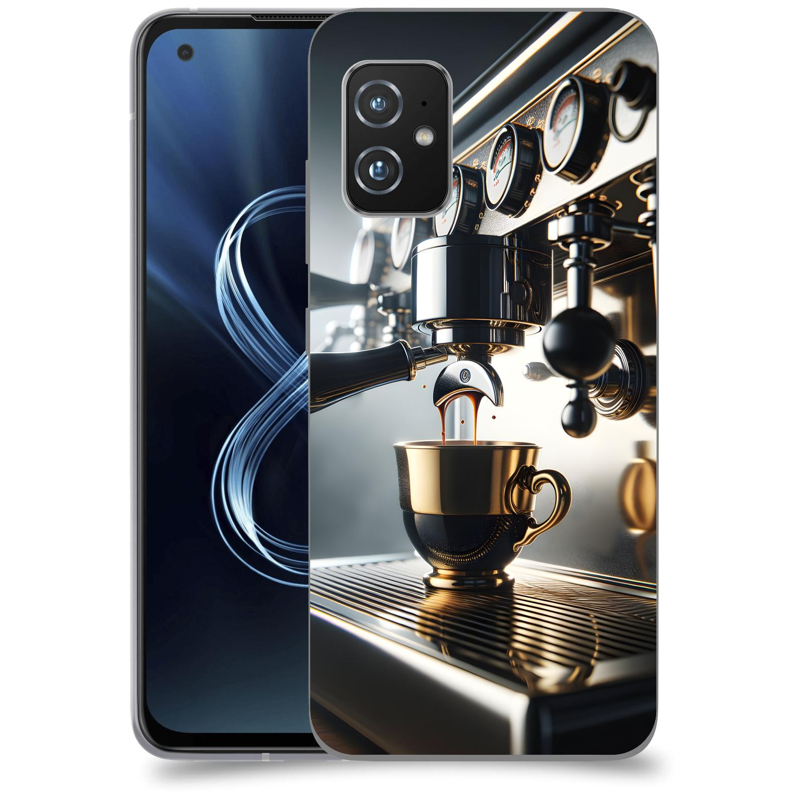 ACOVER Kryt na mobil Honor Magic5 Lite 5G - Coffee maker
