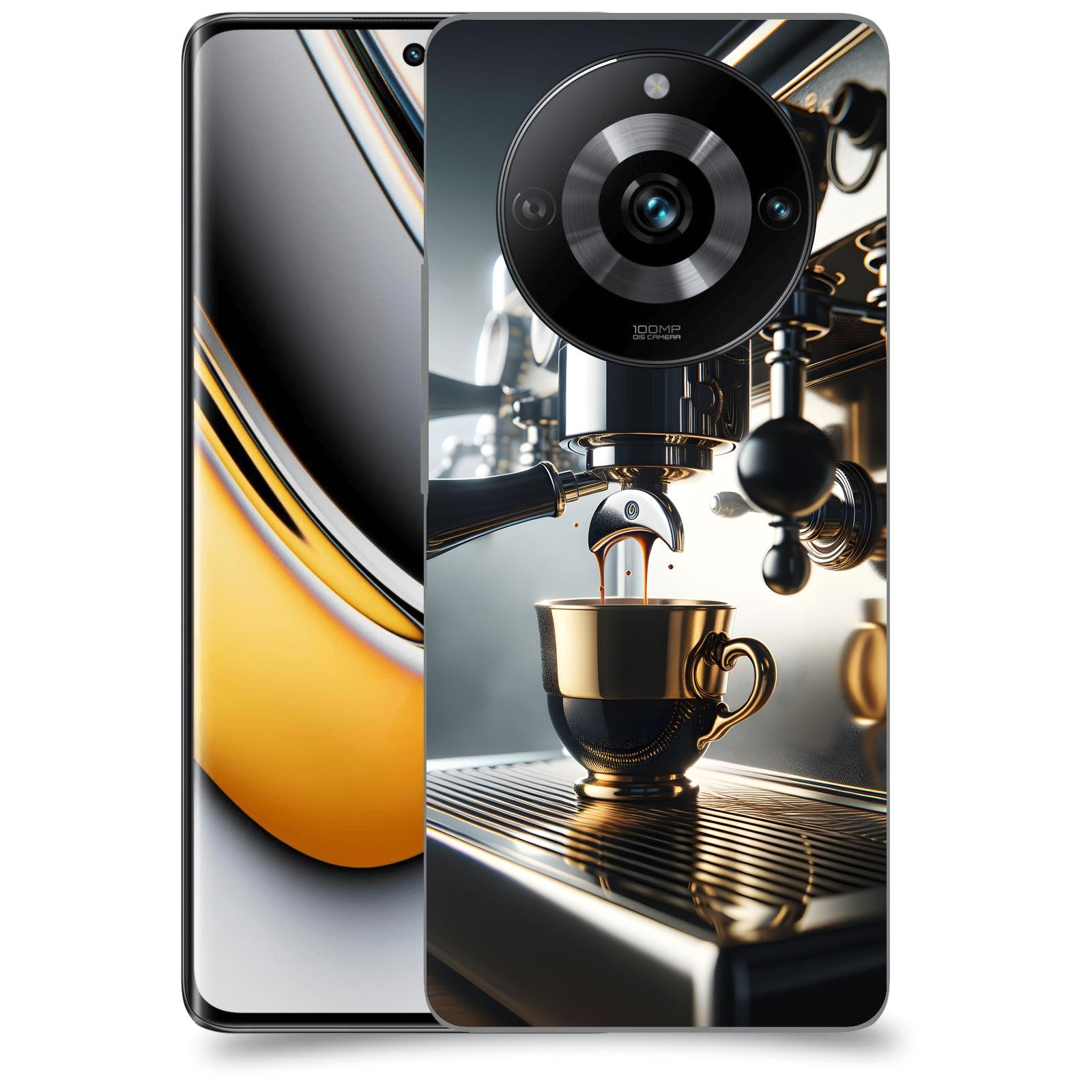 ACOVER Kryt na mobil Realme 11 Pro 5G - Coffee maker