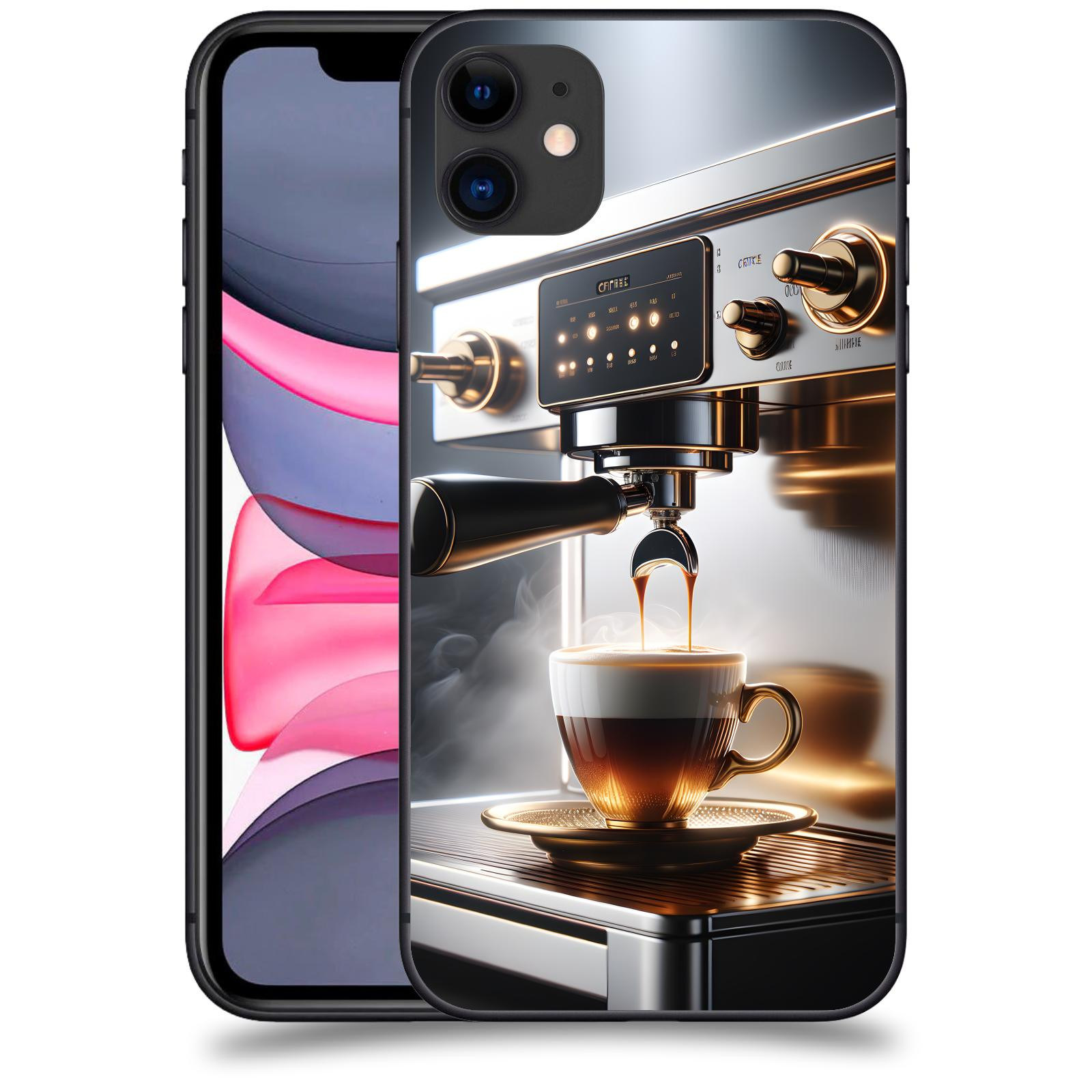 ACOVER Kryt na mobil Apple iPhone 11 - Coffee maker 2