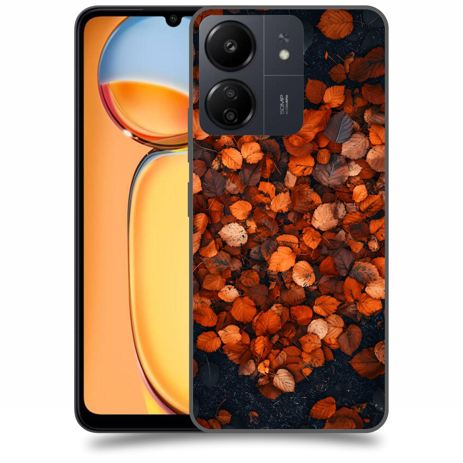 ACOVER Kryt na mobil Xiaomi Redmi 13C  Autumn Love