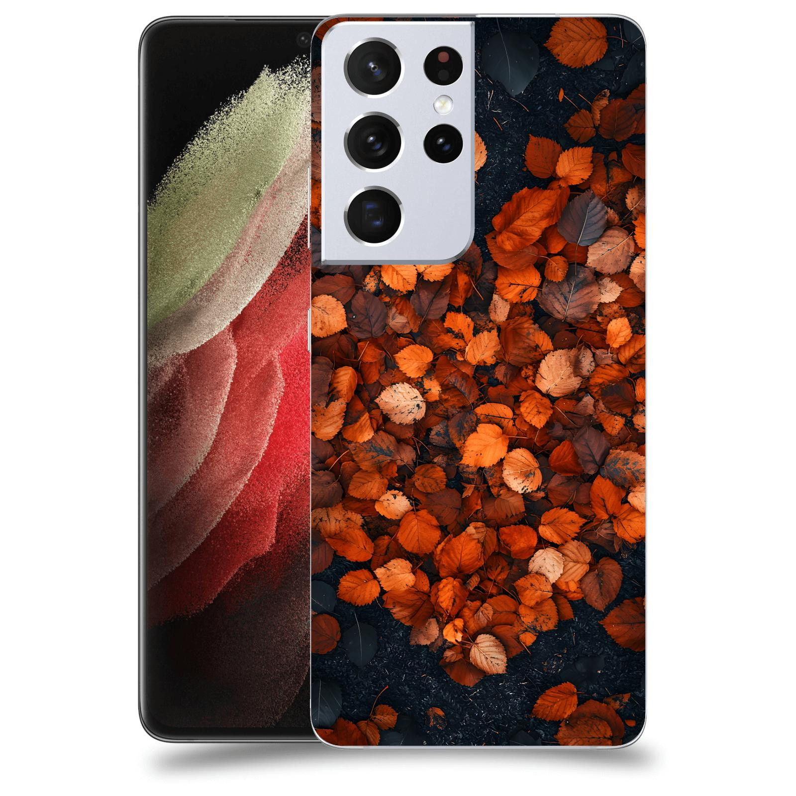ACOVER Kryt na mobil Samsung Galaxy S21 Ultra 5G G998B - Autumn Love