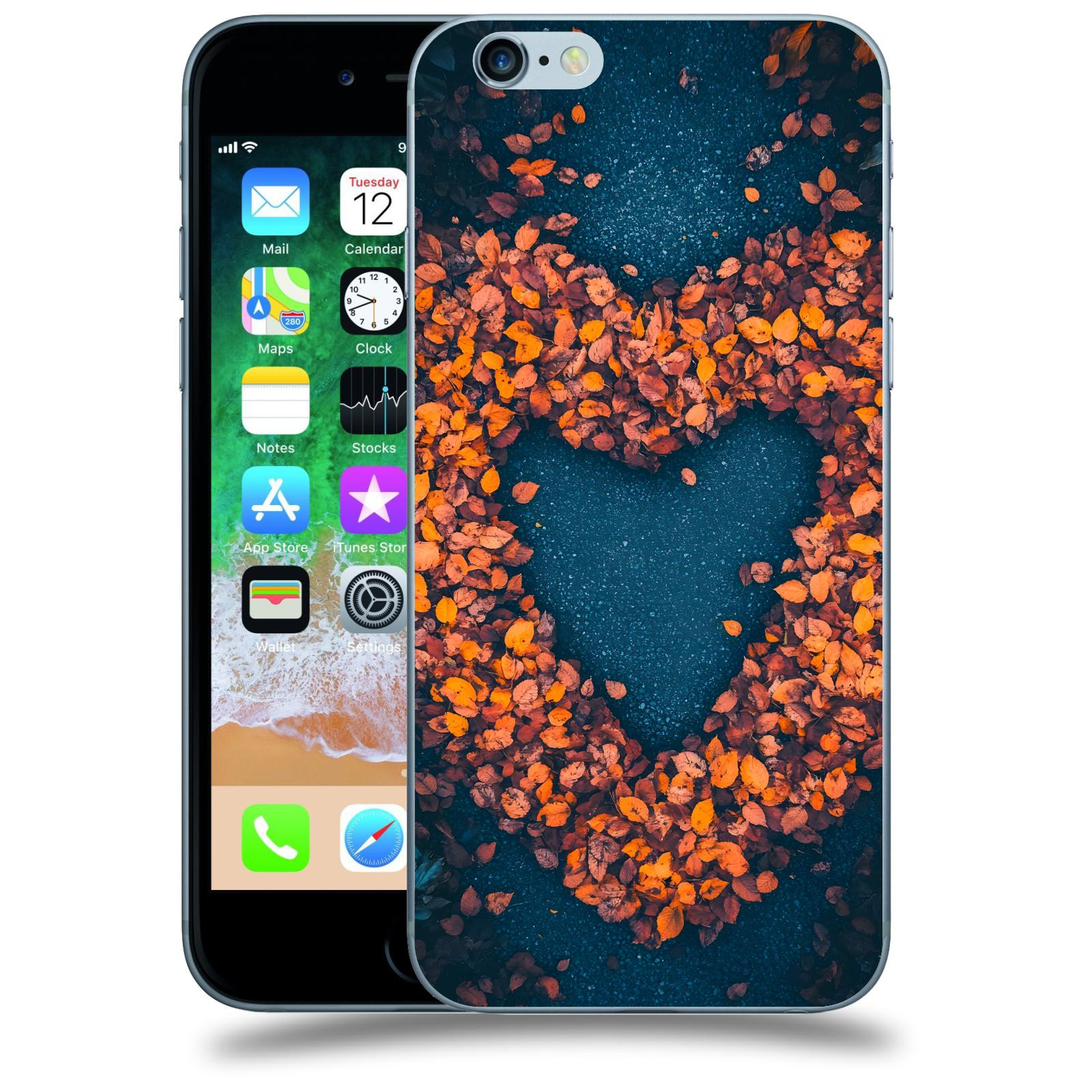 ACOVER Kryt na mobil Apple iPhone 6/6S - Autumn Love 2
