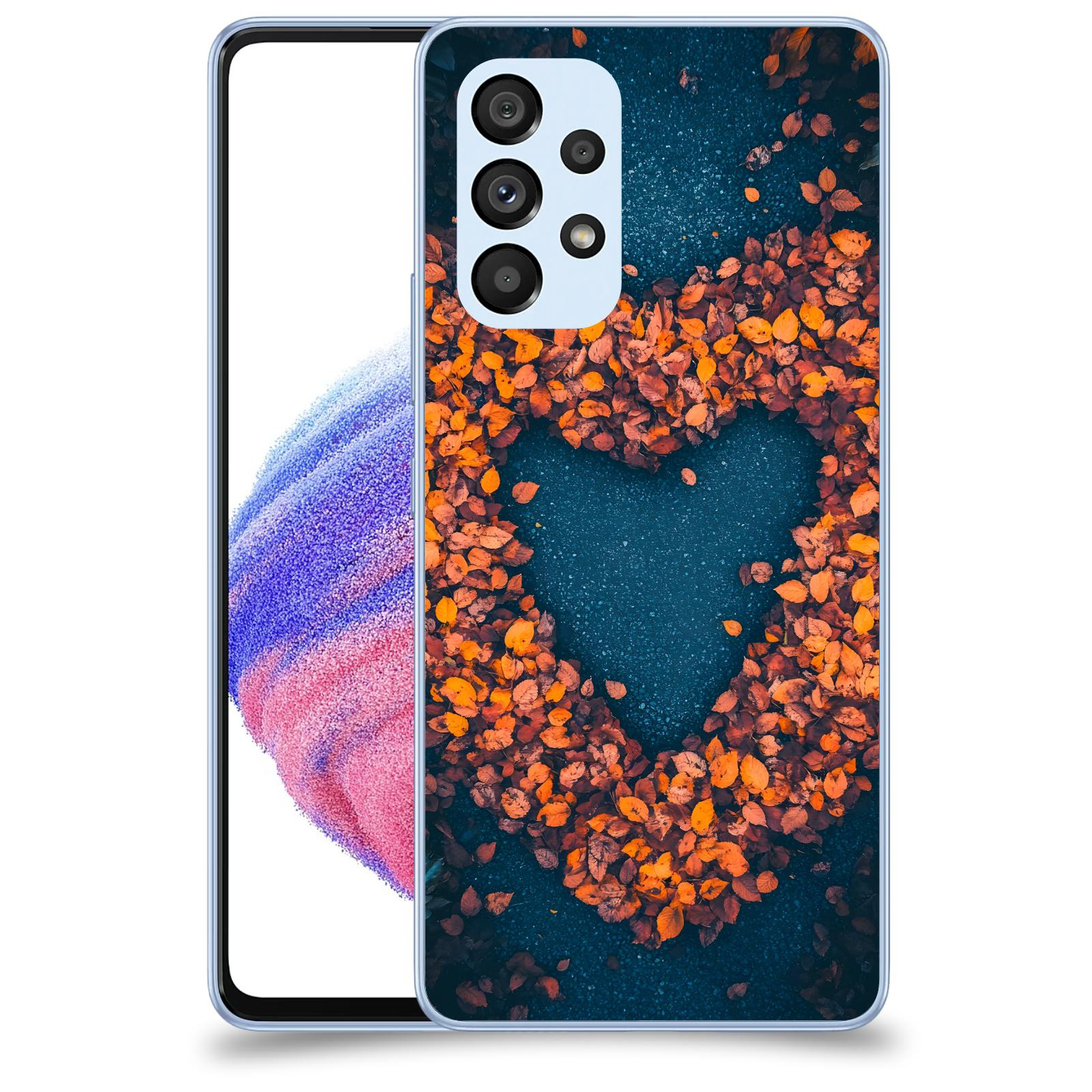 ACOVER Kryt na mobil Samsung Galaxy A32 5G A326B - Autumn Love 2