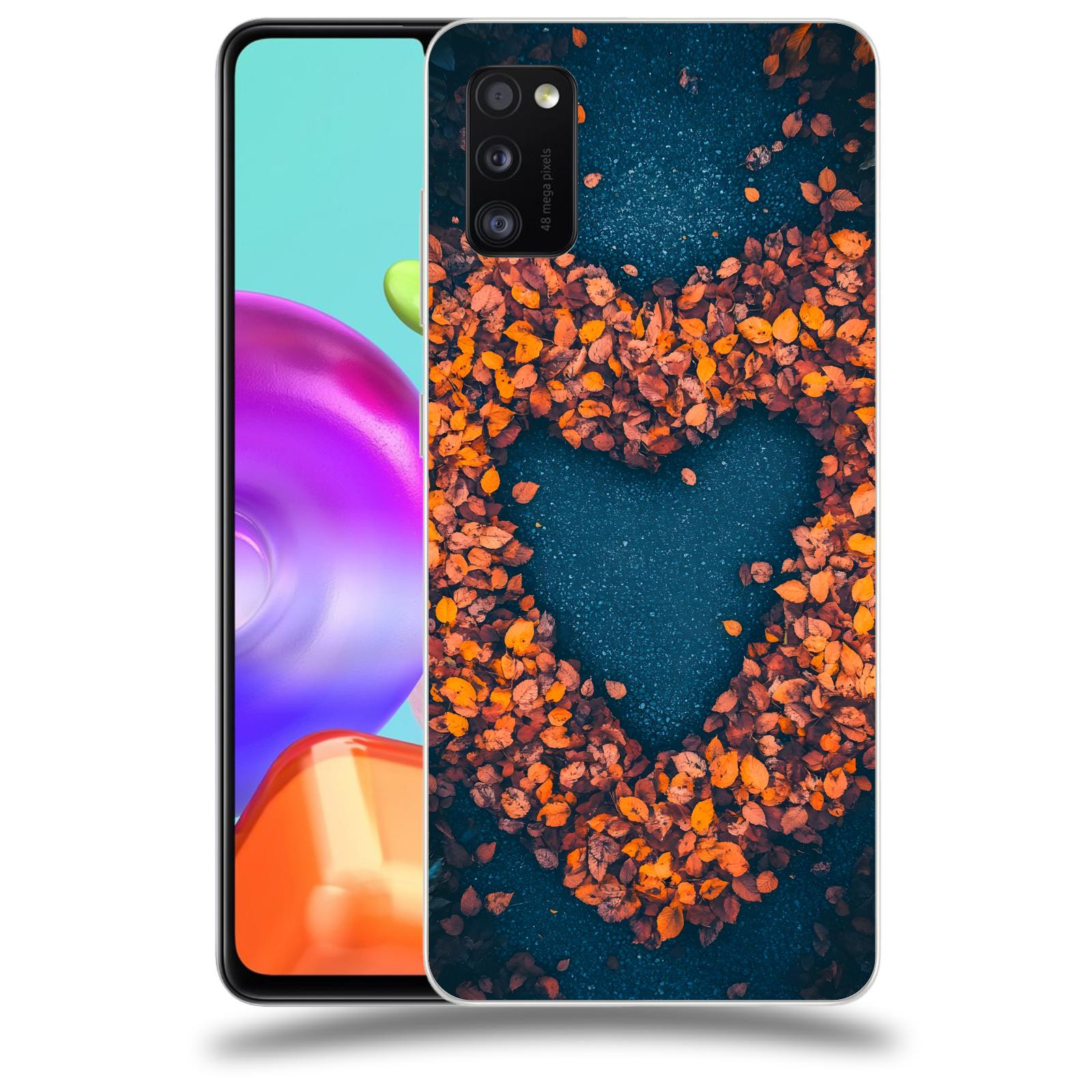 ACOVER Kryt na mobil Samsung Galaxy A41 A415F - Autumn Love 2