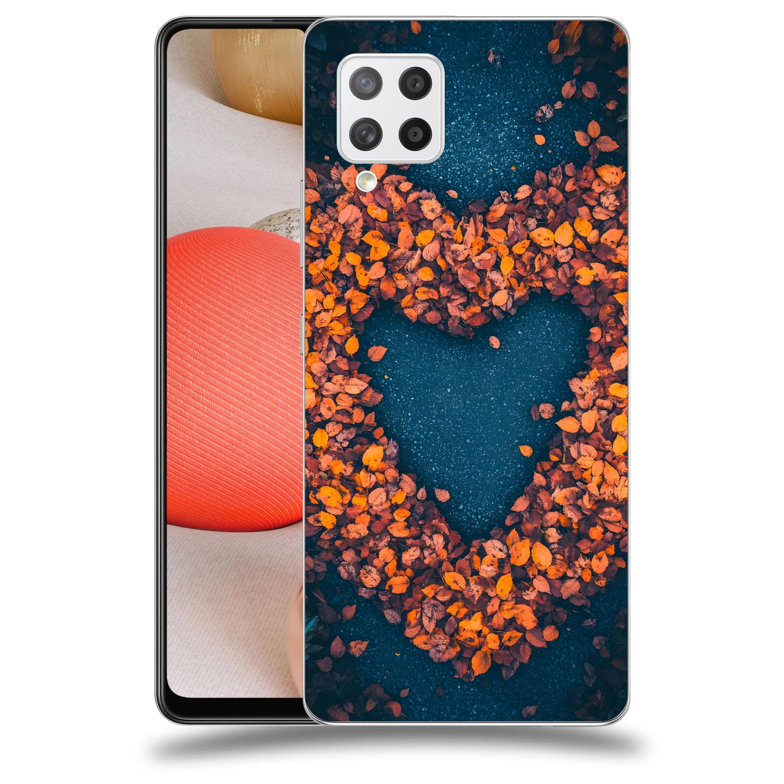ACOVER Kryt na mobil Samsung Galaxy A42 A426B - Autumn Love 2