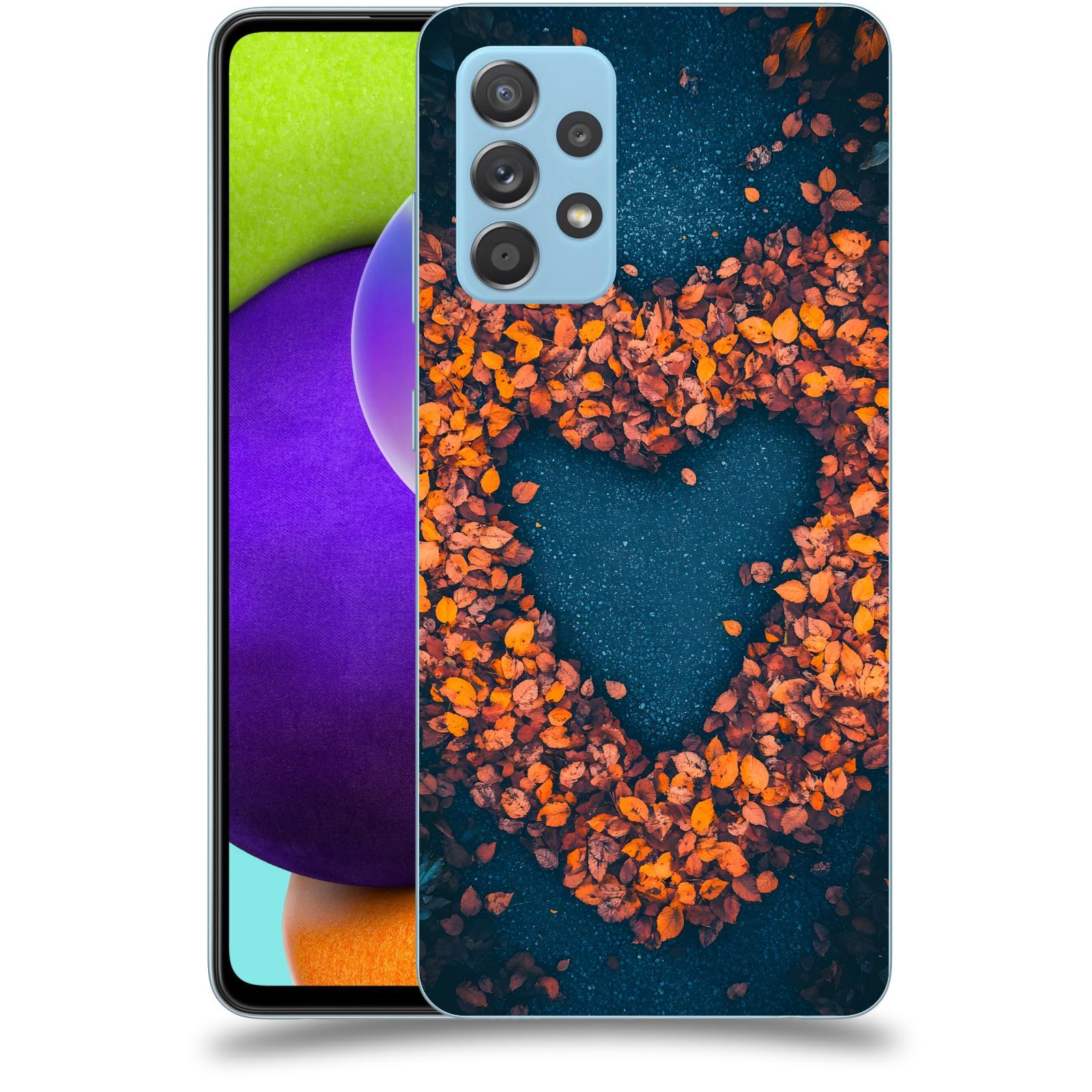 ACOVER Kryt na mobil Samsung Galaxy A52 A525F - Autumn Love 2