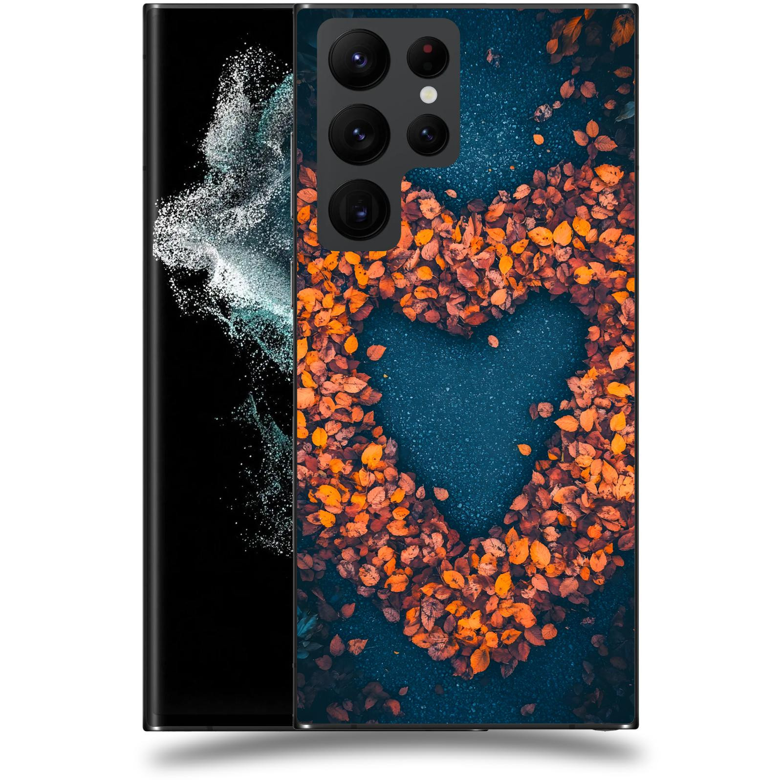ACOVER Kryt na mobil Samsung Galaxy S22 Ultra 5G - Autumn Love 2