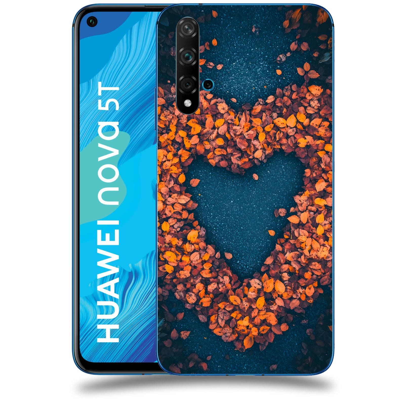 ACOVER Kryt na mobil Huawei Nova 5T - Autumn Love 2
