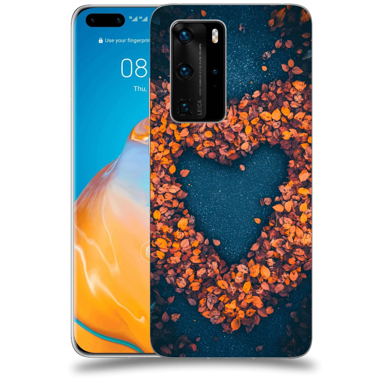 ACOVER Kryt na mobil Huawei P40 - Autumn Love 2