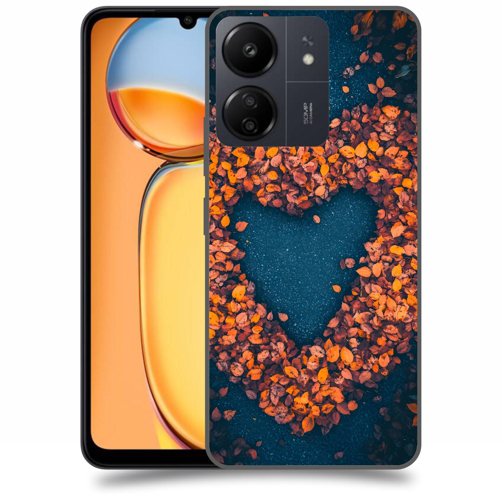 ACOVER Kryt na mobil Xiaomi Redmi 13C  Autumn Love 2