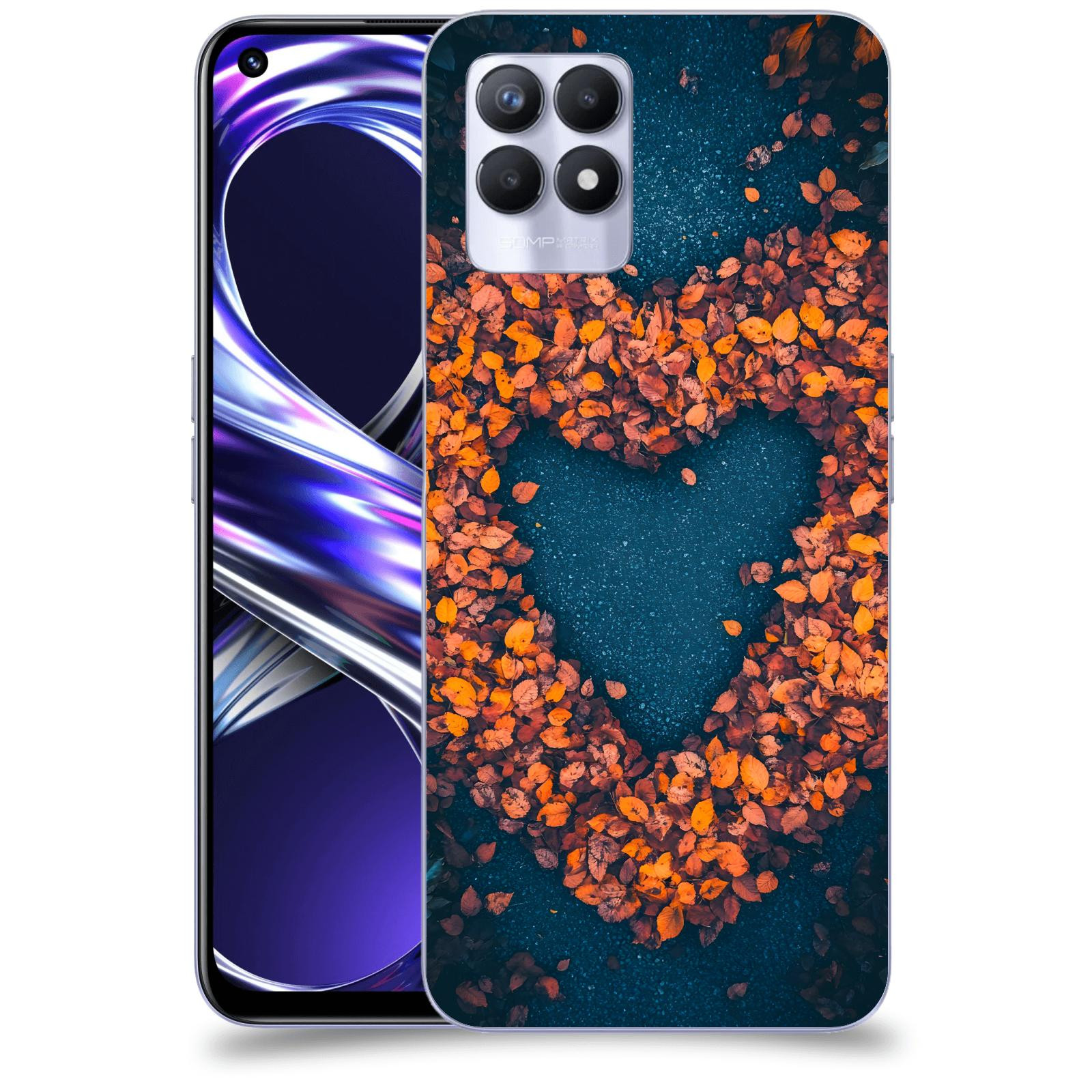 ACOVER Kryt na mobil Realme 8i - Autumn Love 2