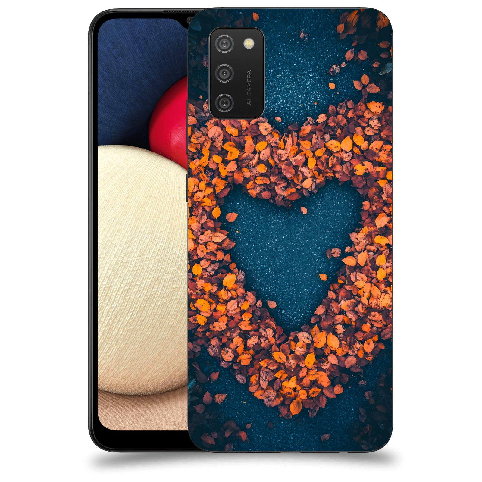 ACOVER Kryt na mobil Samsung Galaxy A02s A025G - Autumn Love 2