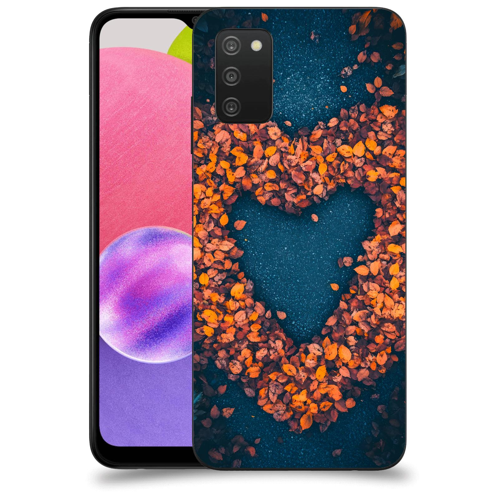 ACOVER Kryt na mobil Samsung Galaxy A03s A037G - Autumn Love 2