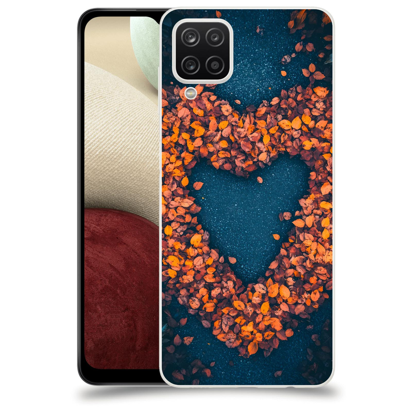 ACOVER Kryt na mobil Samsung Galaxy A12 A125F - Autumn Love 2