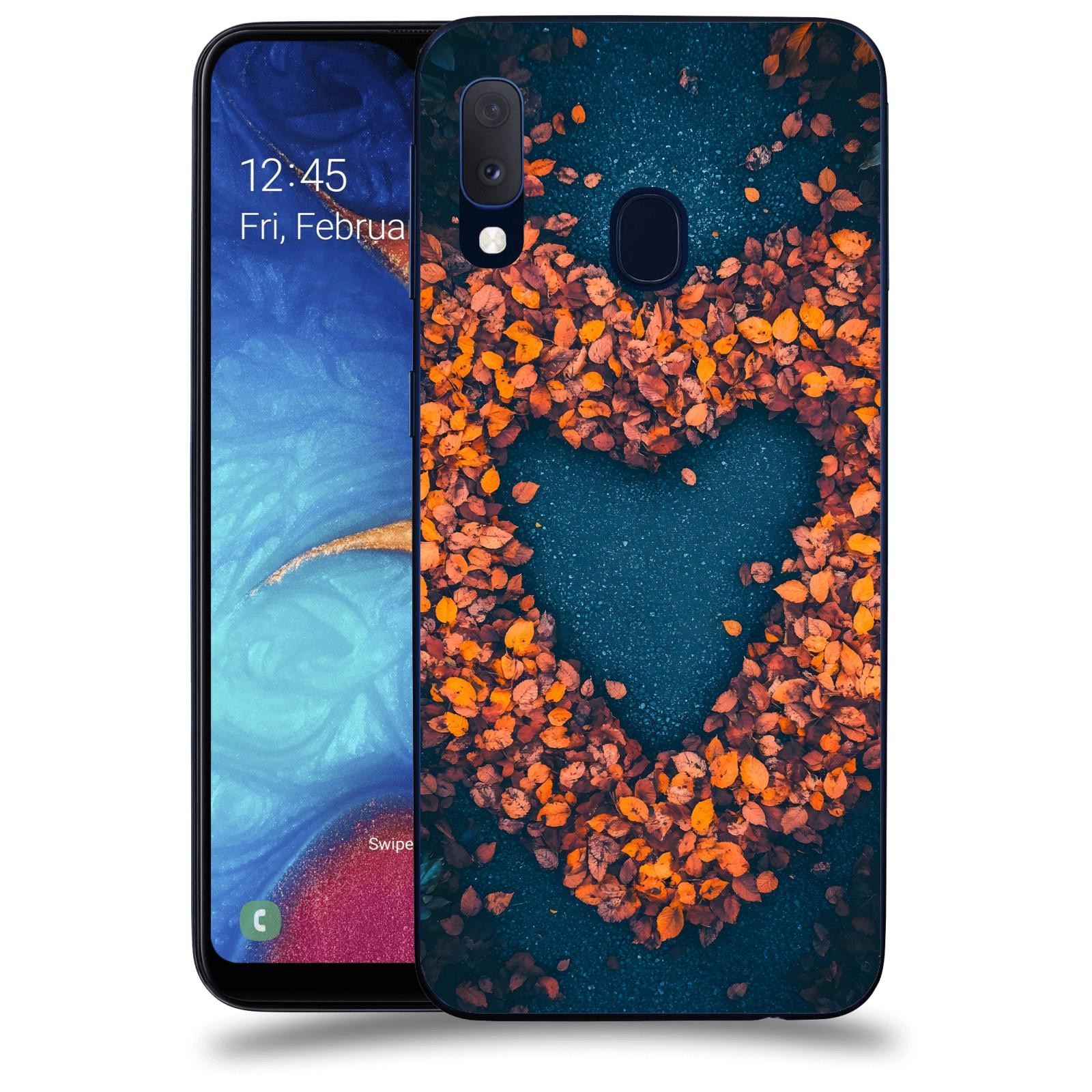 ACOVER Kryt na mobil Samsung Galaxy A20e A202F - Autumn Love 2