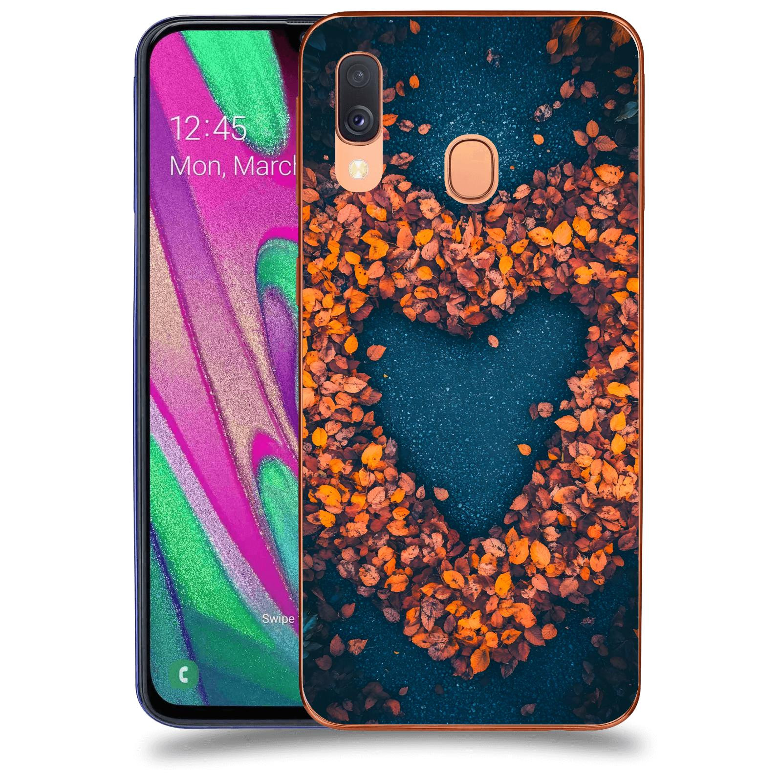 ACOVER Kryt na mobil Samsung Galaxy A40 A405F - Autumn Love 2