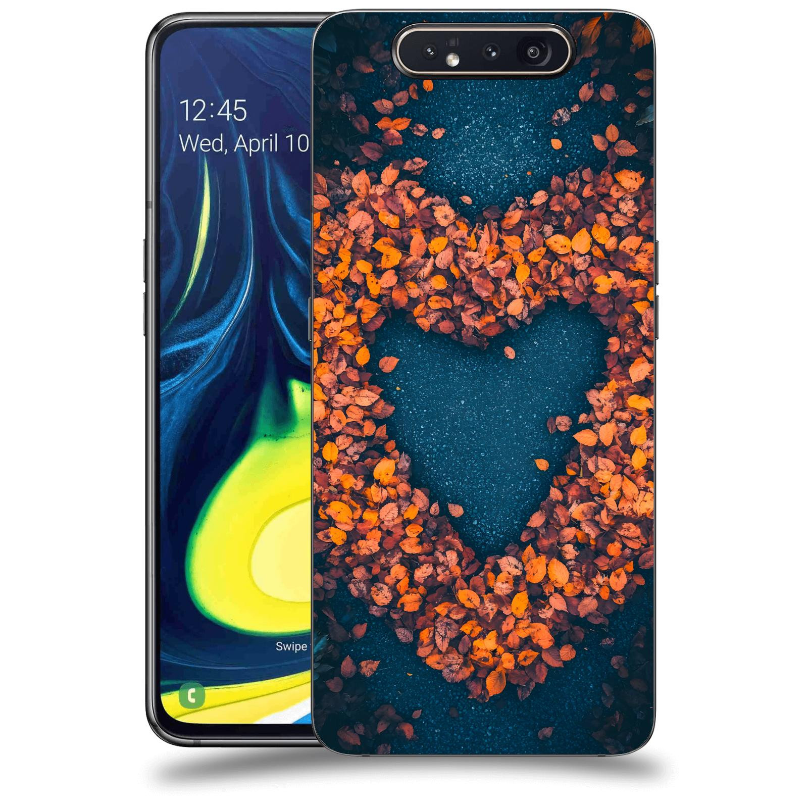 ACOVER Kryt na mobil Samsung Galaxy A80 A805F - Autumn Love 2