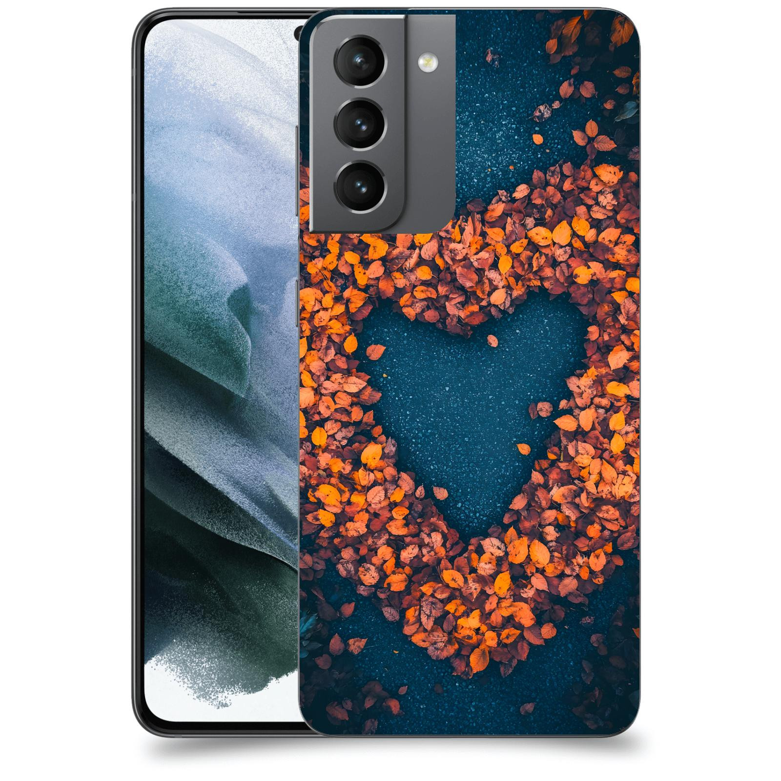 ACOVER Kryt na mobil Samsung Galaxy S21 G991B - Autumn Love 2