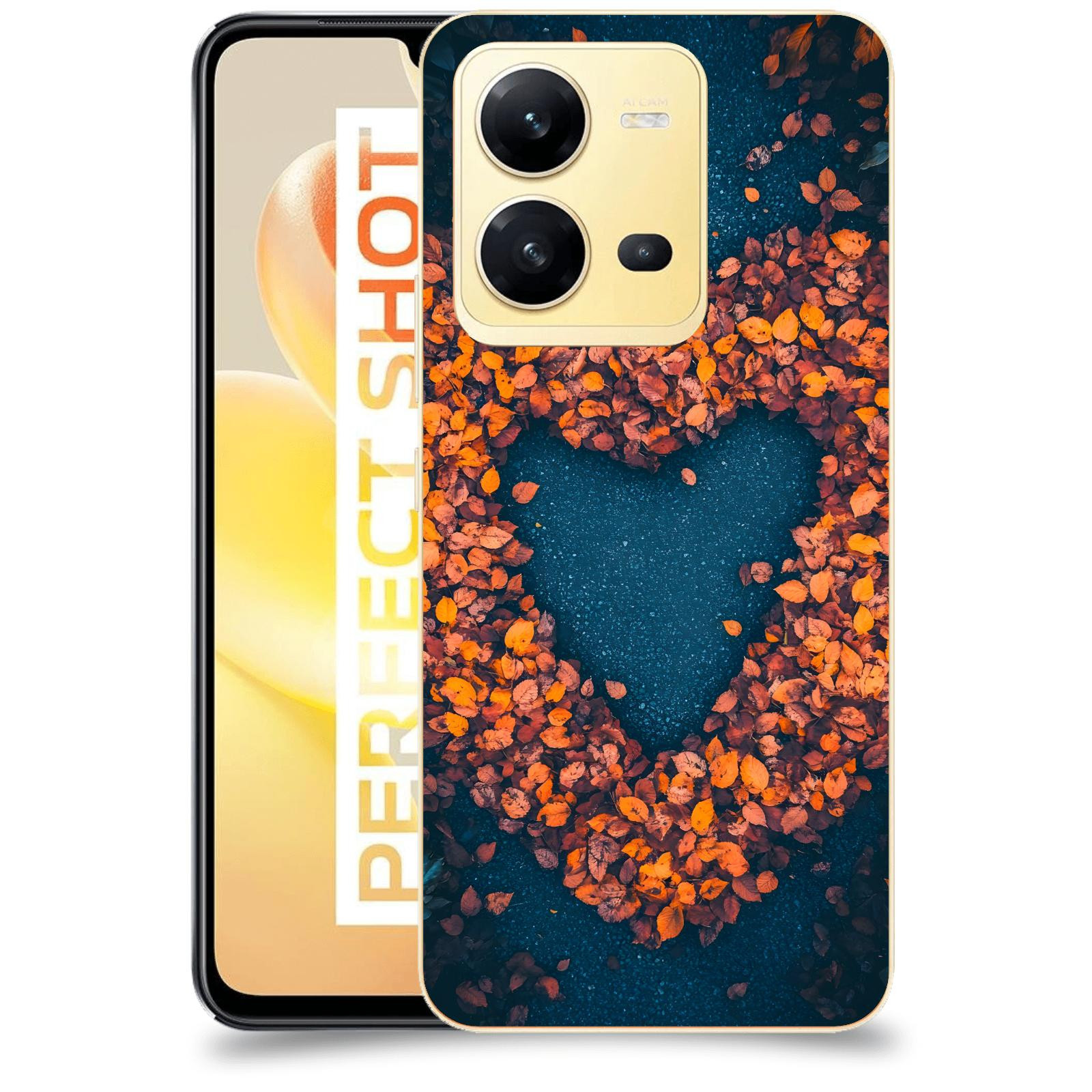 ACOVER Kryt na mobil Vivo X80 Lite - Autumn Love 2