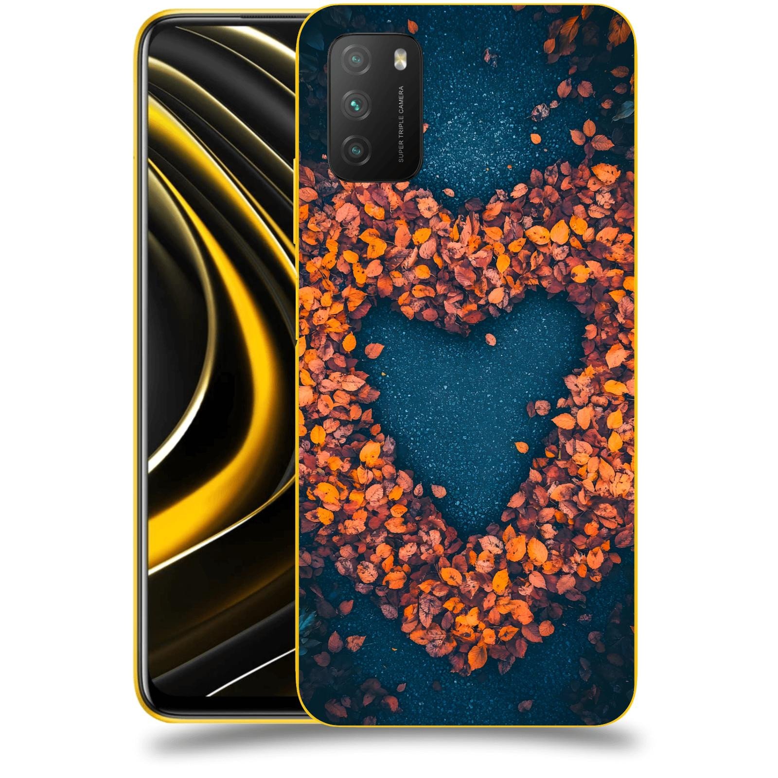 ACOVER Kryt na mobil Xiaomi Poco M3 - Autumn Love 2