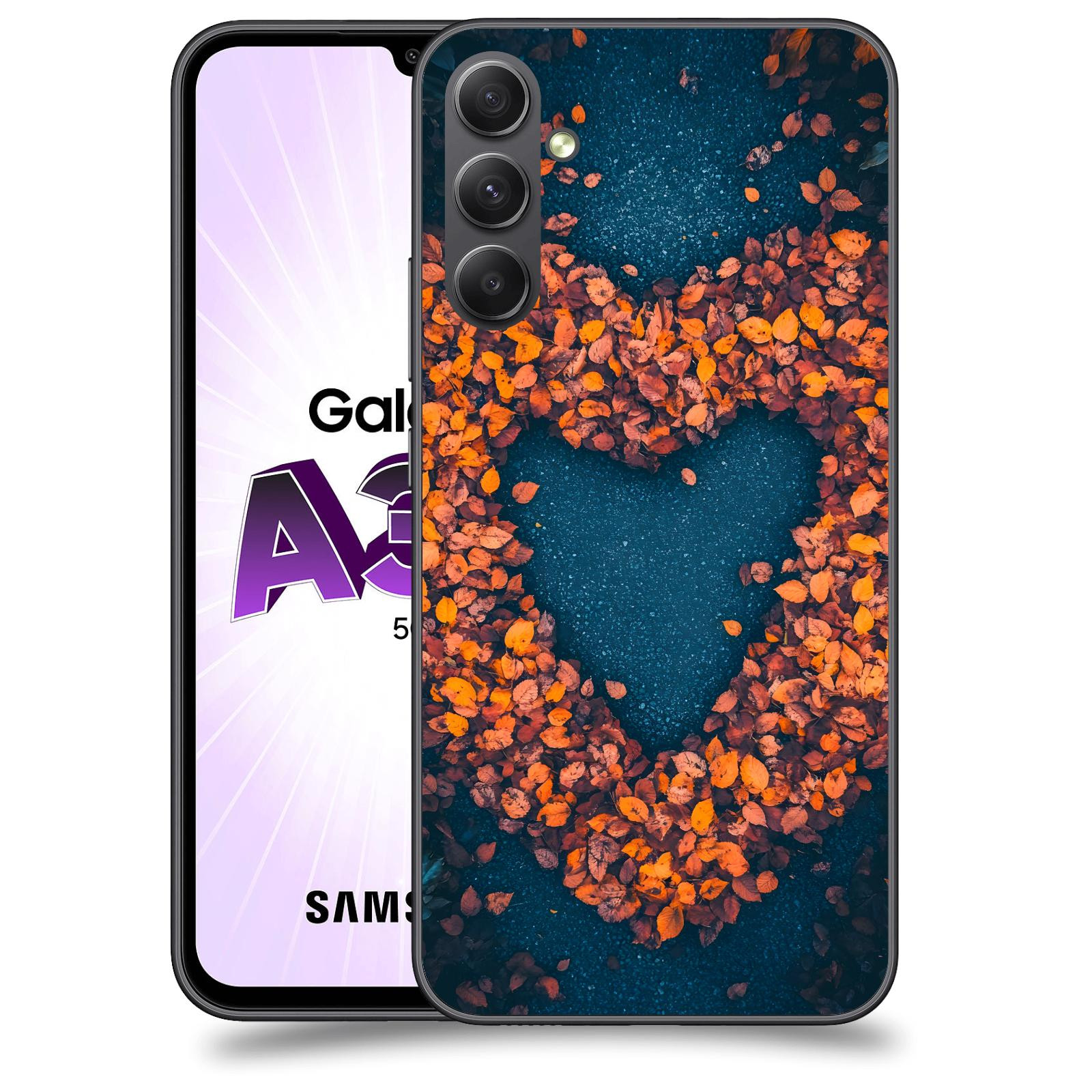 ACOVER Kryt na mobil Samsung Galaxy A34 - Autumn Love 2