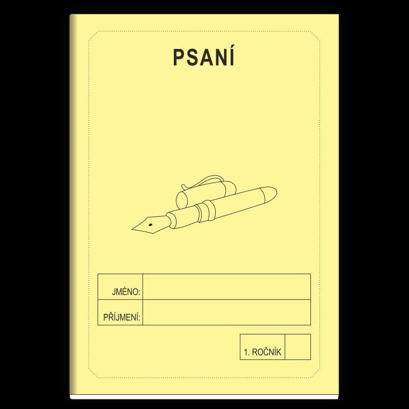 Psaní 1. ročník - školní sešit - Jitka Rubínová