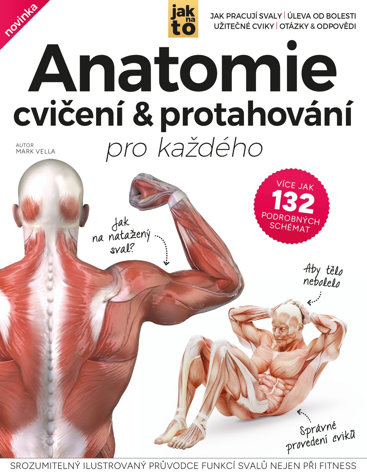 Anatomie cvičení & protahování pro každého - Mark Vella