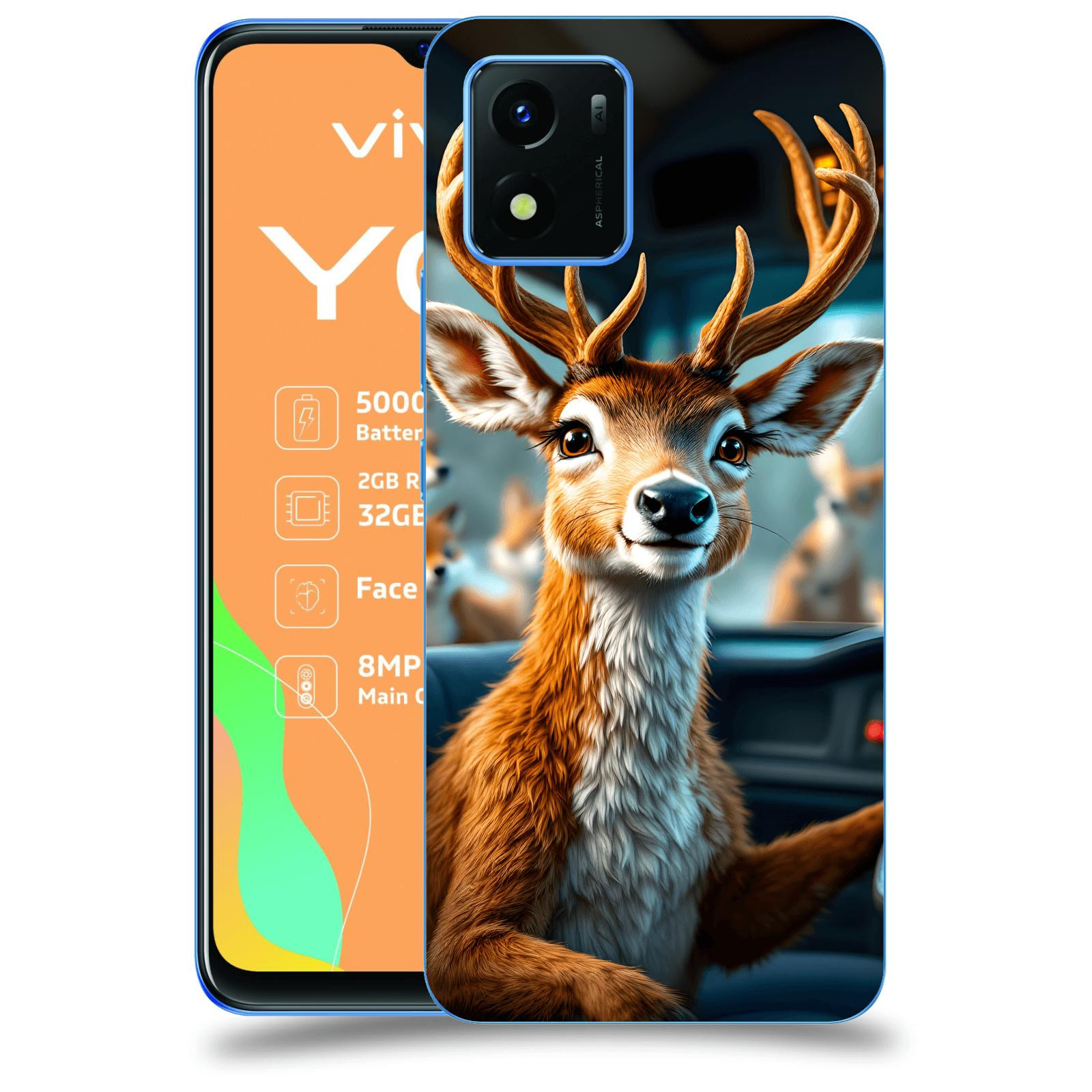 ACOVER Kryt na mobil Vivo Y01 - Jelen