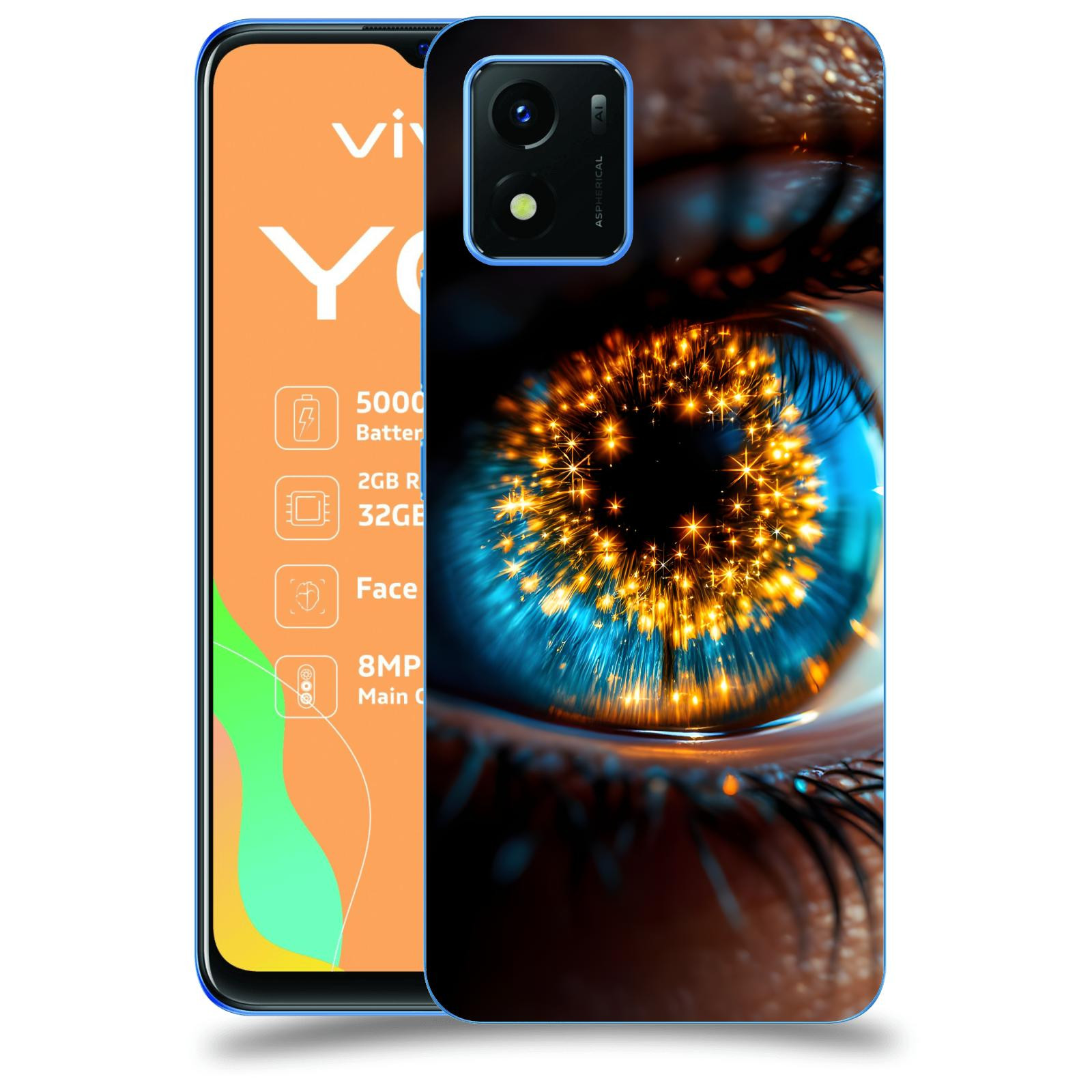 ACOVER Kryt na mobil Vivo Y01 - Sparkle in the eye