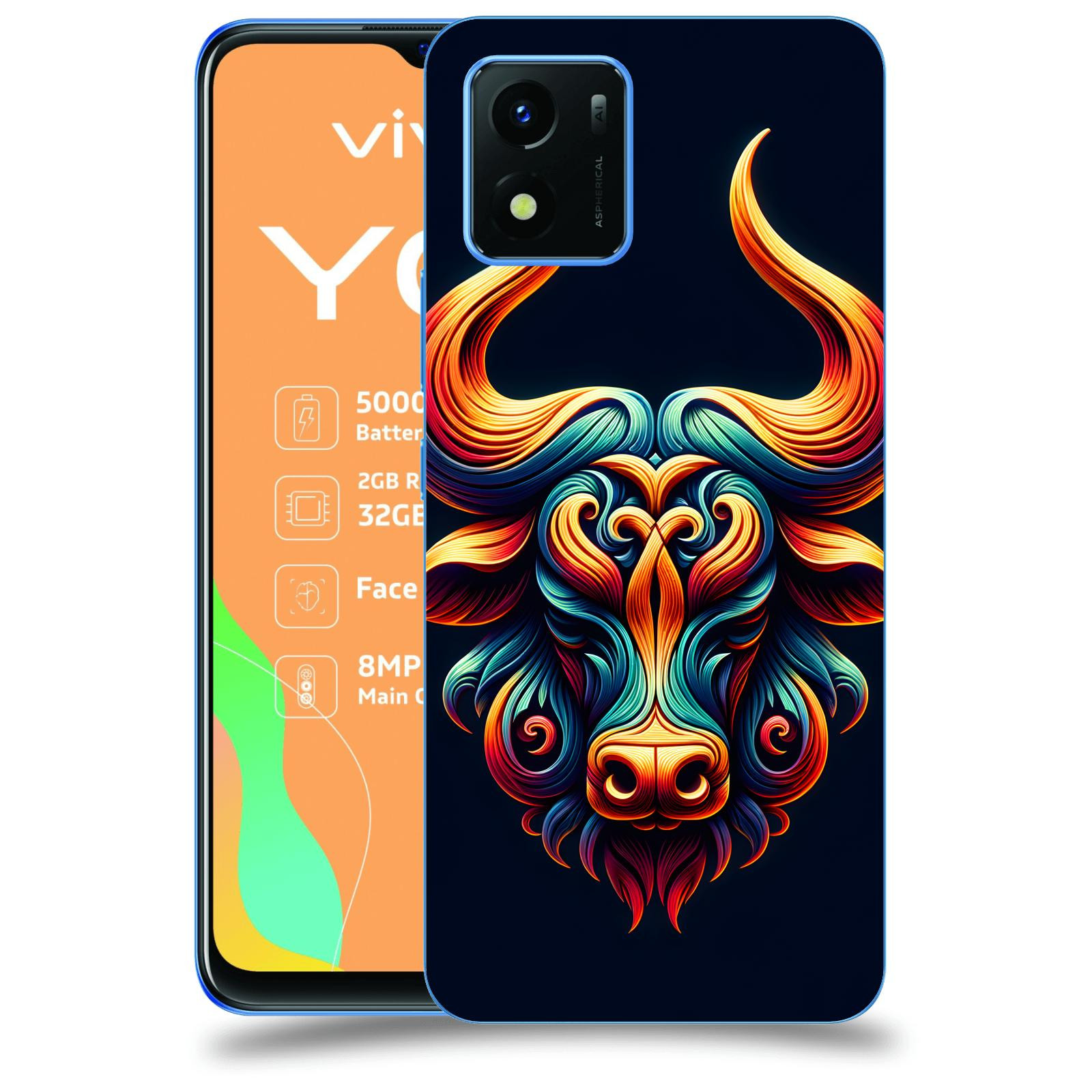 ACOVER Kryt na mobil Vivo Y01 - Býk