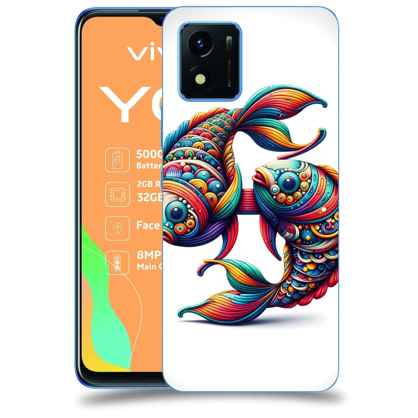 ACOVER Kryt na mobil Vivo Y01 - Ryby 2