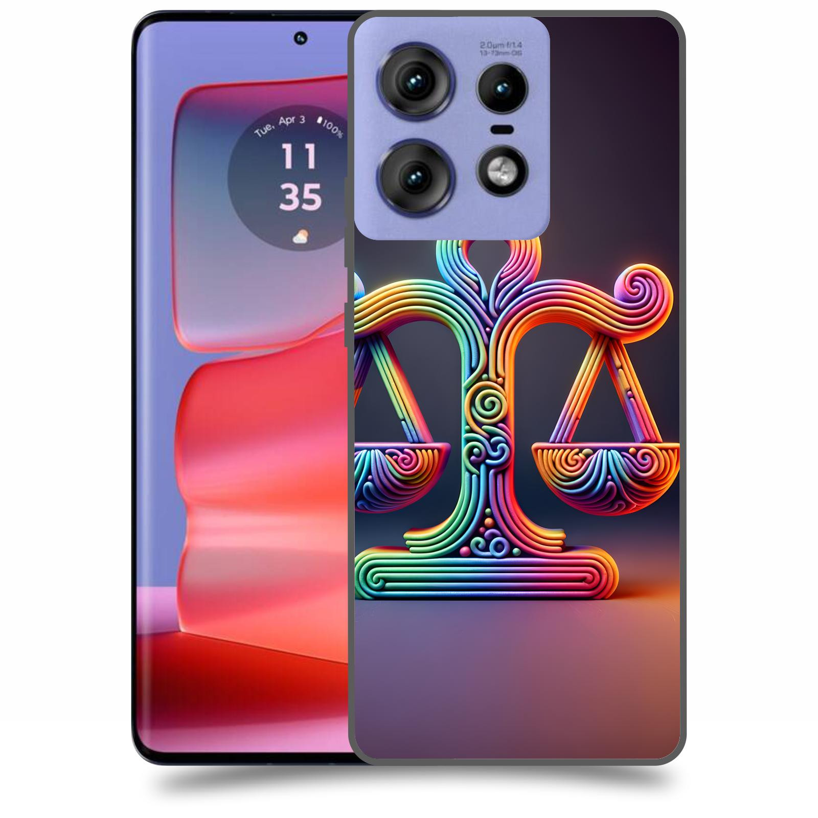 ACOVER Kryt na mobil Motorola Edge 50 Pro - Váhy