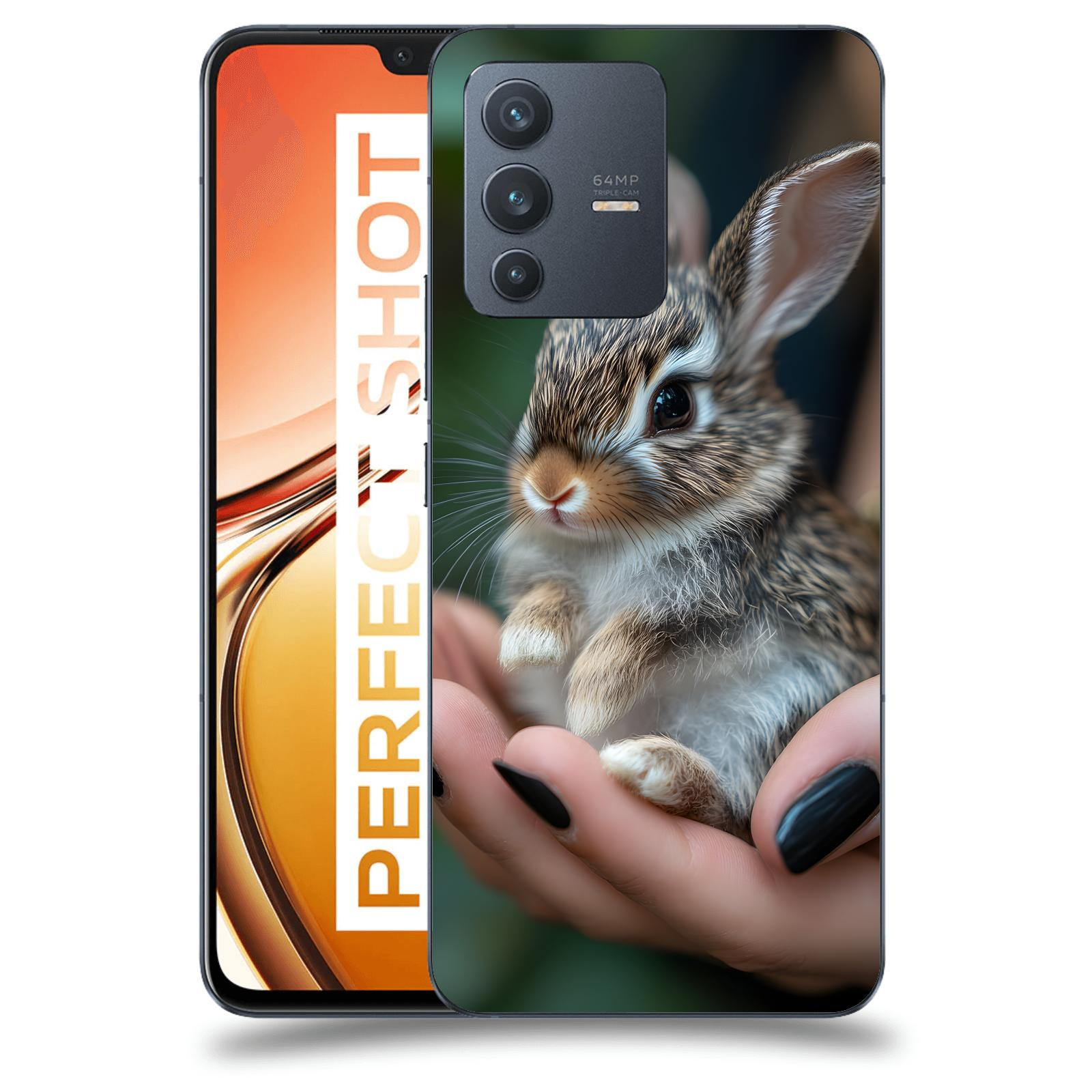ACOVER Kryt na mobil Vivo V23 5G - Králíček