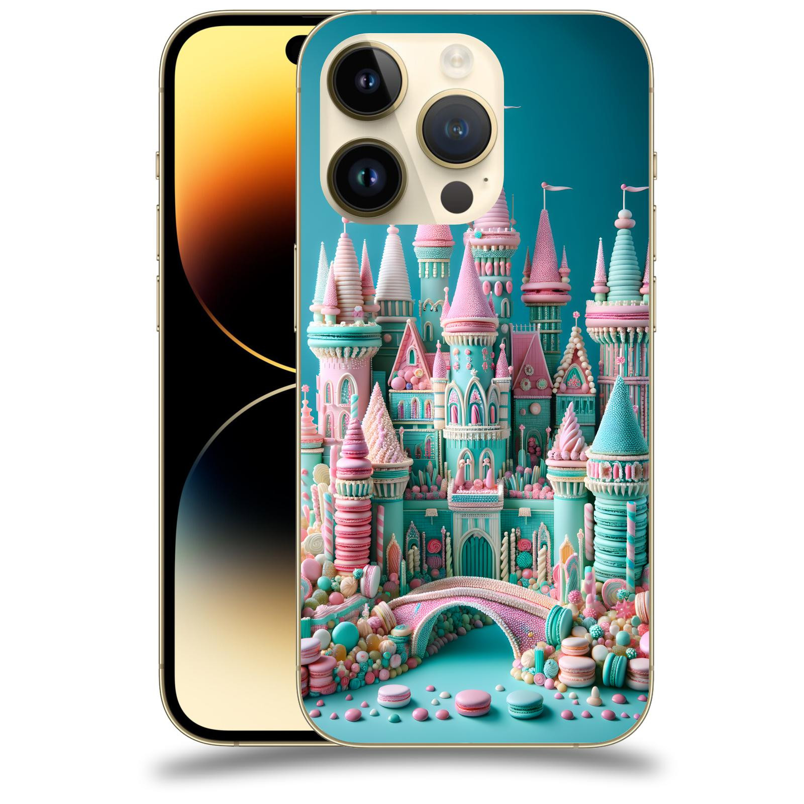 ACOVER Kryt na mobil Apple iPhone 14 Pro - Candy castle 2