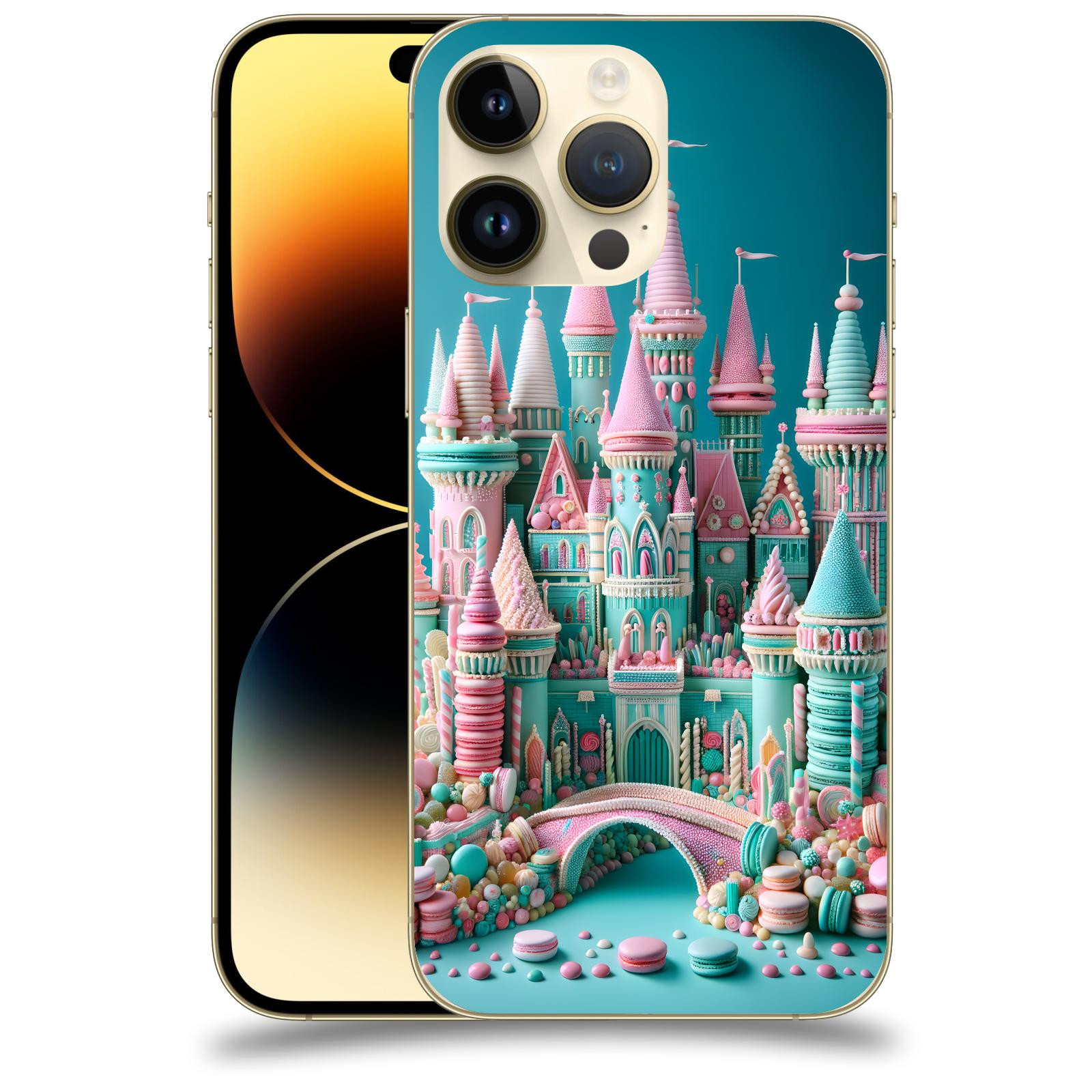 ACOVER Kryt na mobil Apple iPhone 14 Pro Max - Candy castle 2