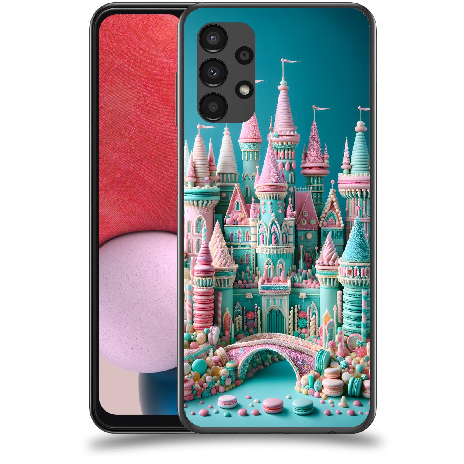 ACOVER Kryt na mobil Samsung Galaxy A13 4G A135 - Candy castle 2